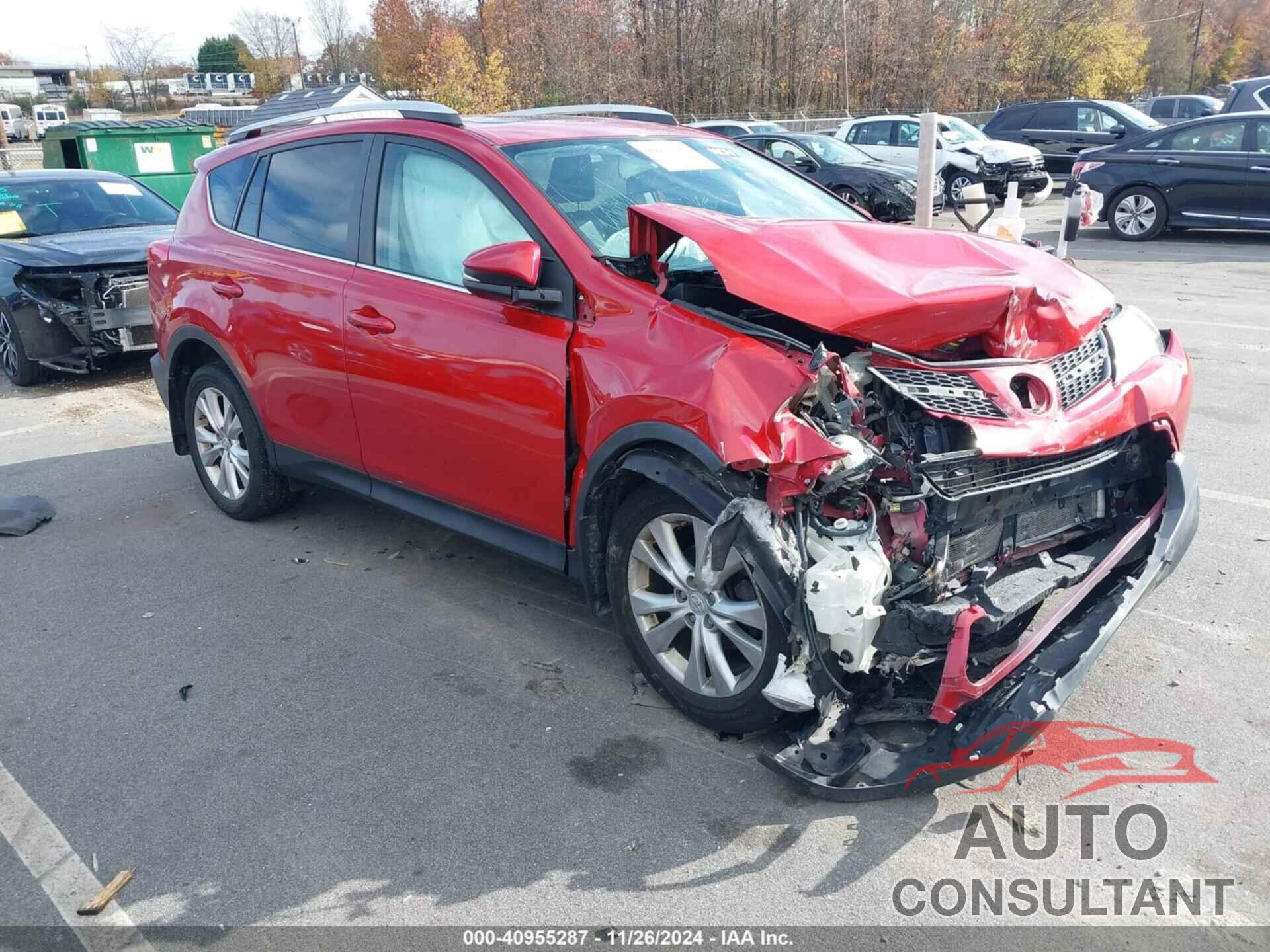 TOYOTA RAV4 2013 - 2T3DFREV0DW076361