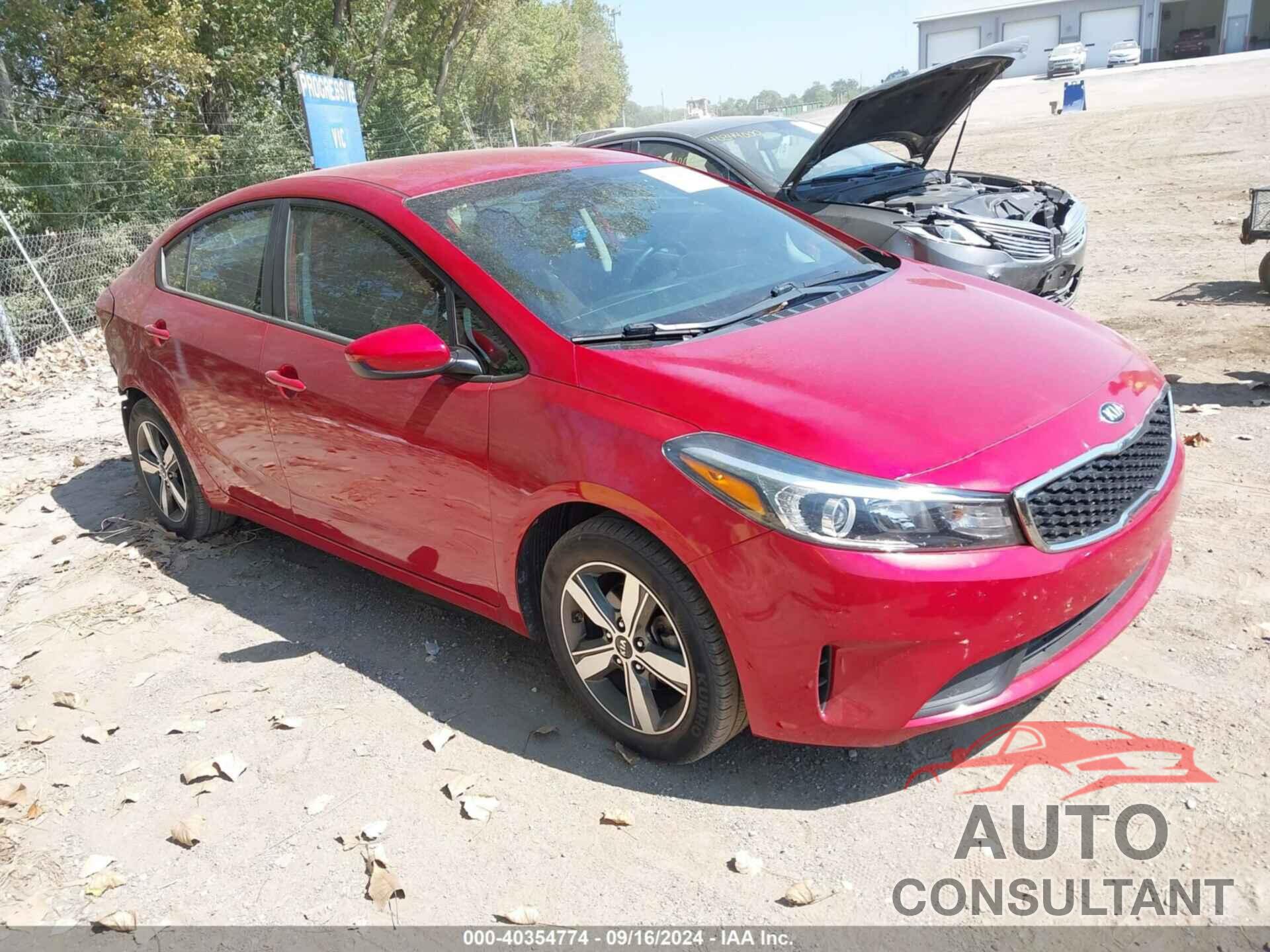 KIA FORTE 2018 - 3KPFL4A71JE201449