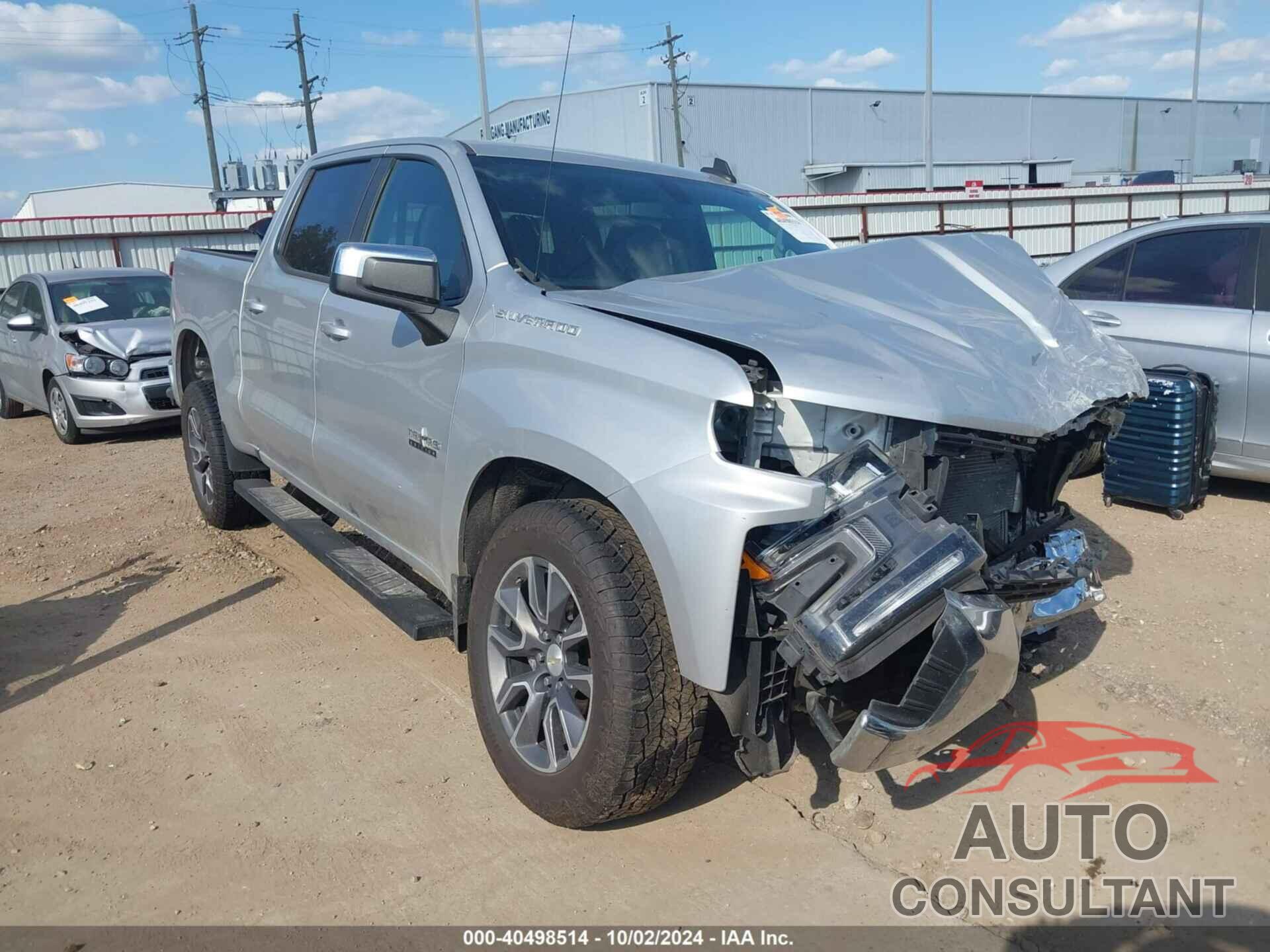 CHEVROLET SILVERADO 1500 2021 - 3GCPWCED1MG113919
