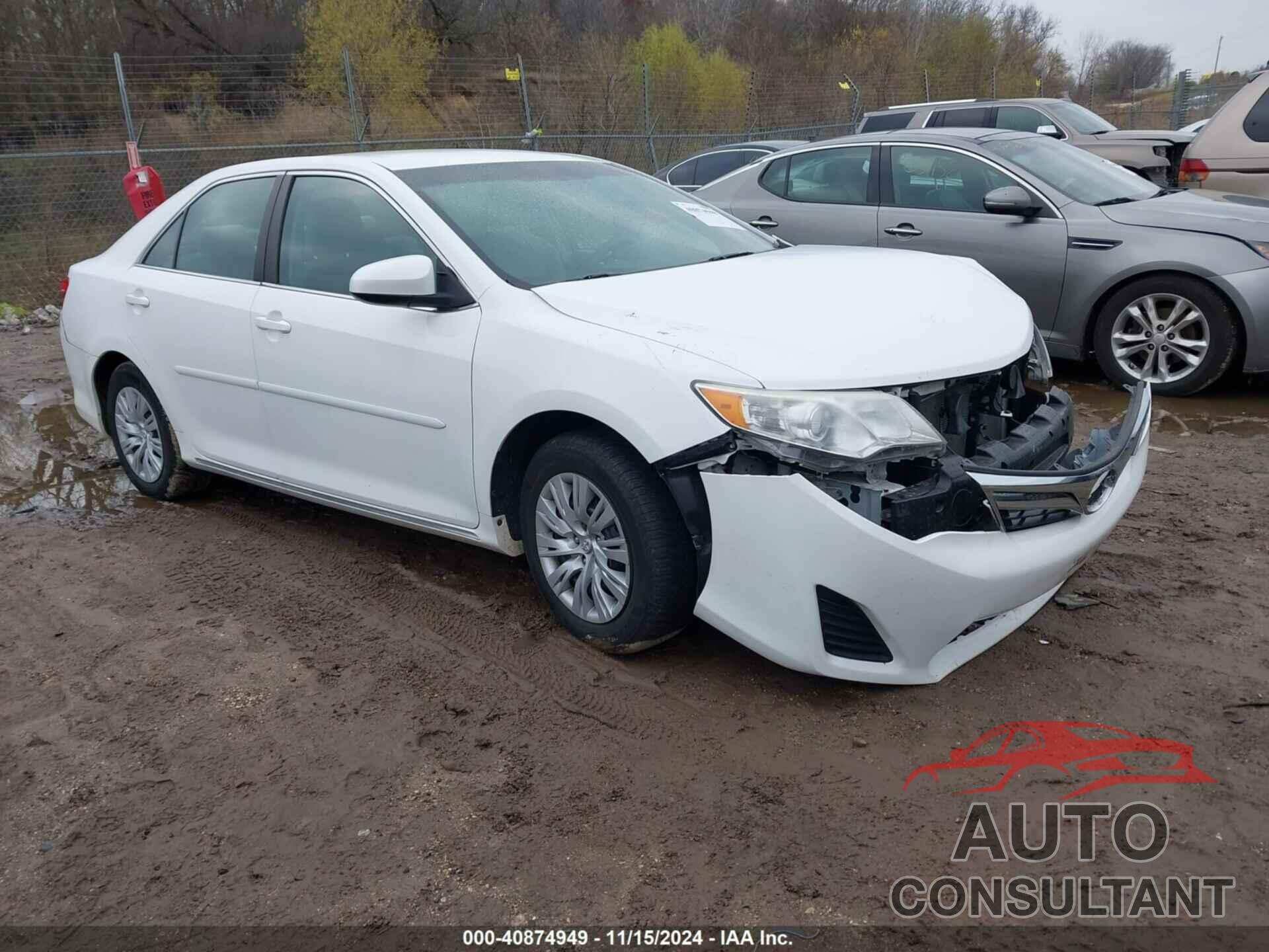 TOYOTA CAMRY 2012 - 4T4BF1FK8CR214979