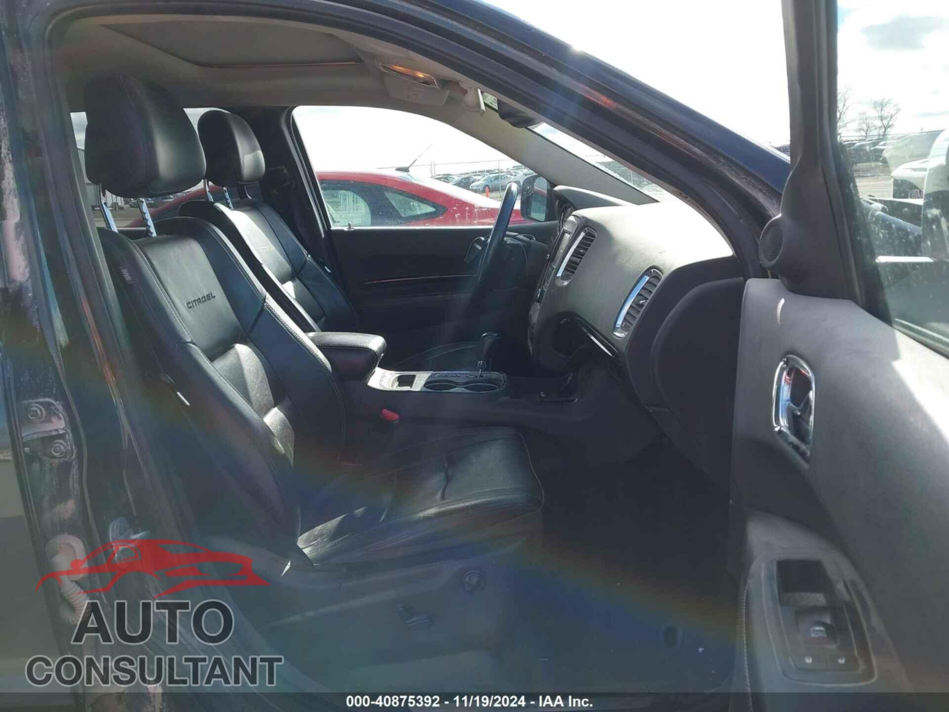 DODGE DURANGO 2012 - 1C4RDJEGXCC252641