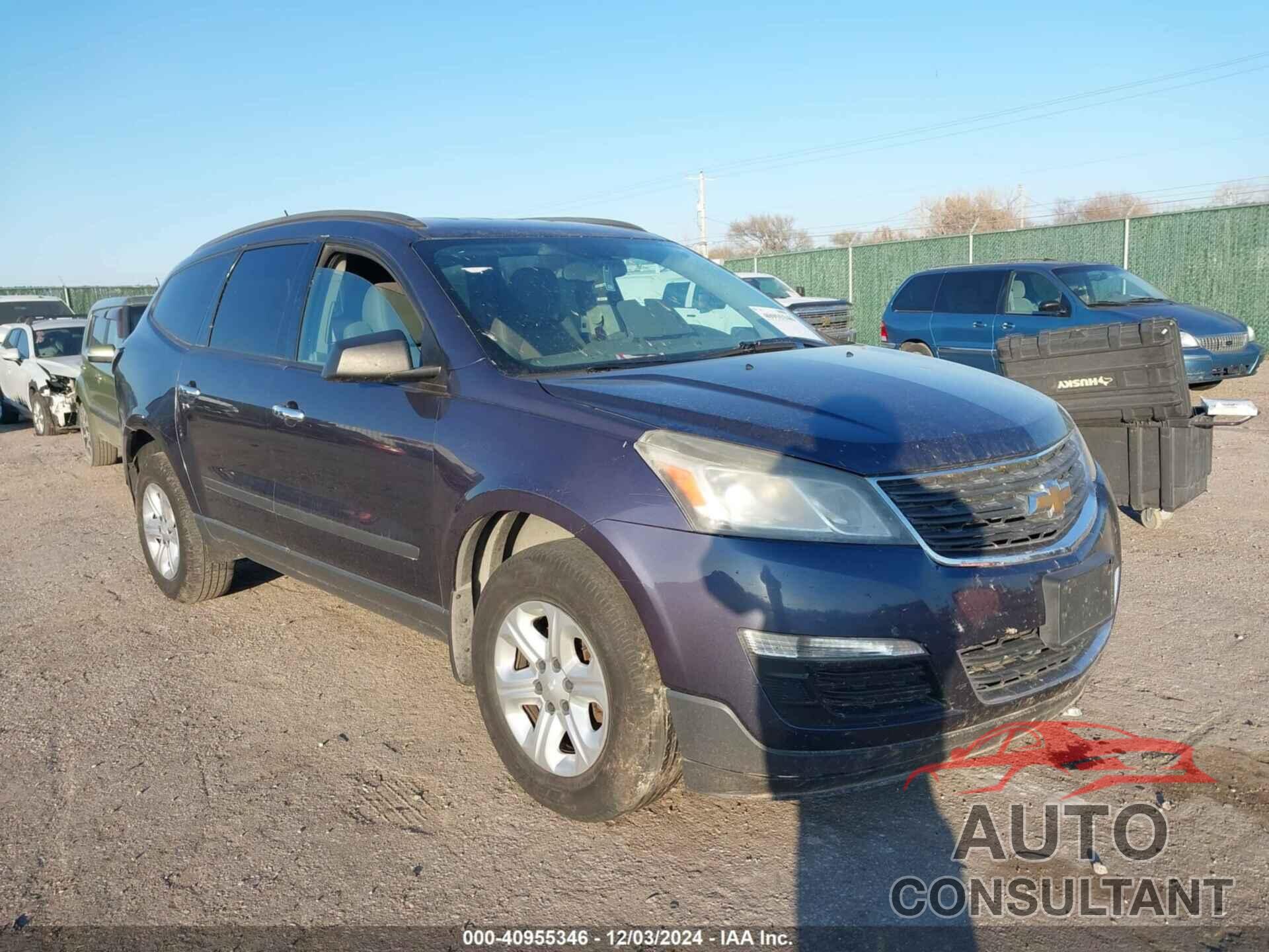 CHEVROLET TRAVERSE 2013 - 1GNKRFEDXDJ143137