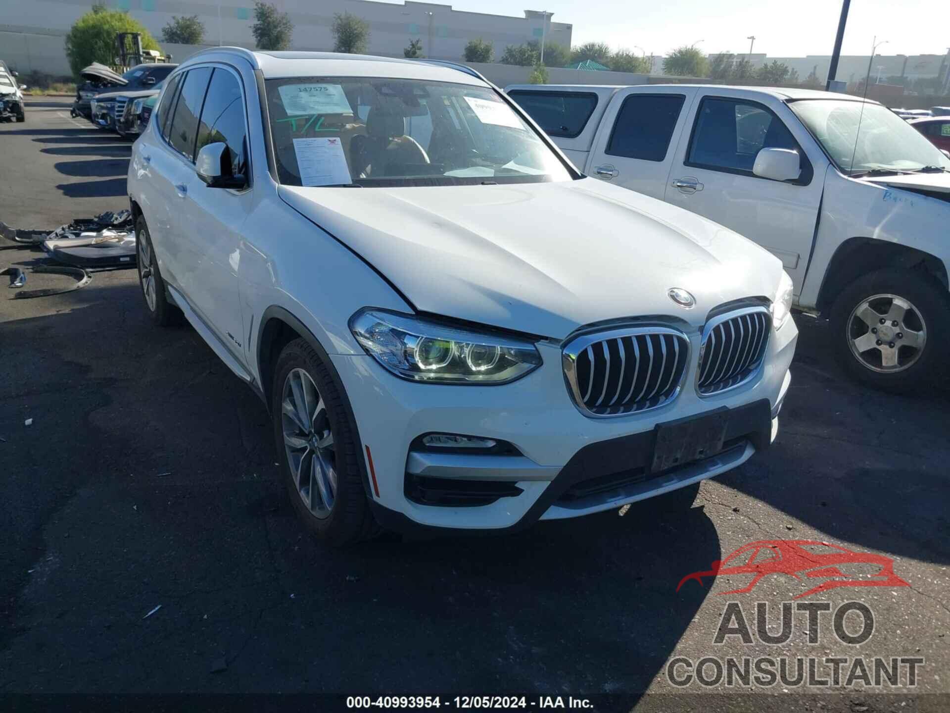 BMW X3 2018 - 5UXTR9C57JLC84033