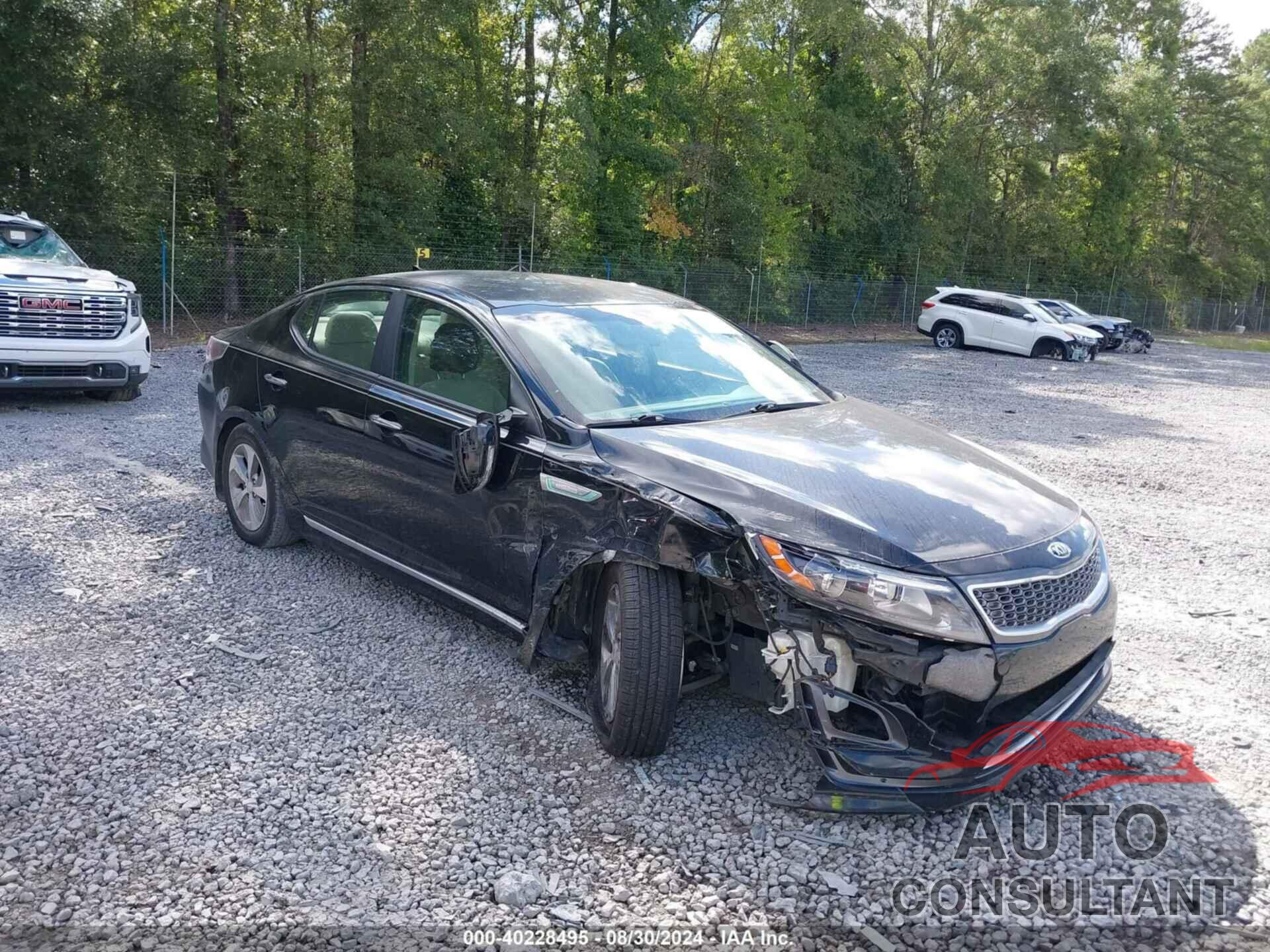 KIA OPTIMA HYBRID 2016 - KNAGM4AD3G5093179