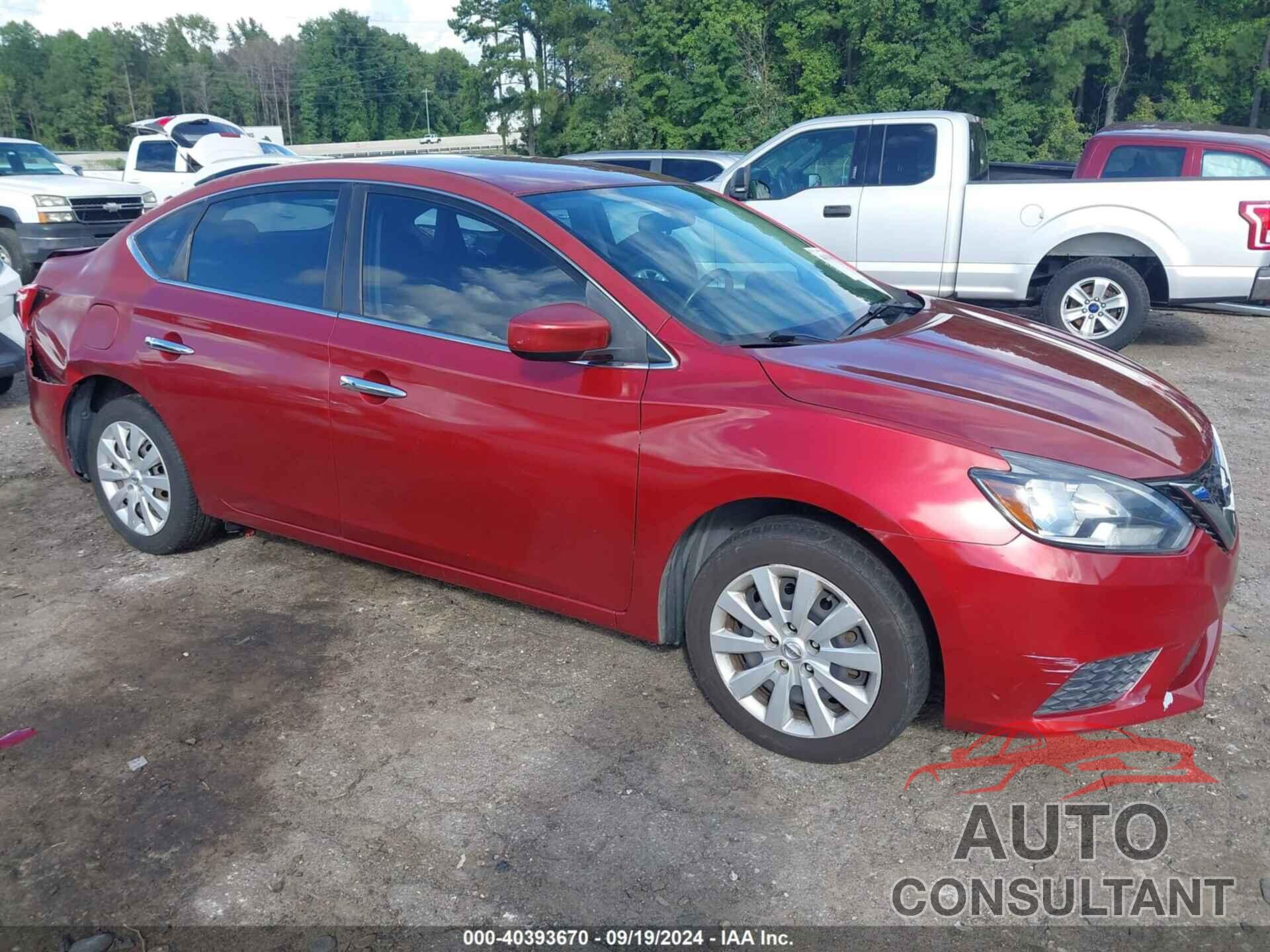 NISSAN SENTRA 2017 - 3N1AB7AP1HL636558