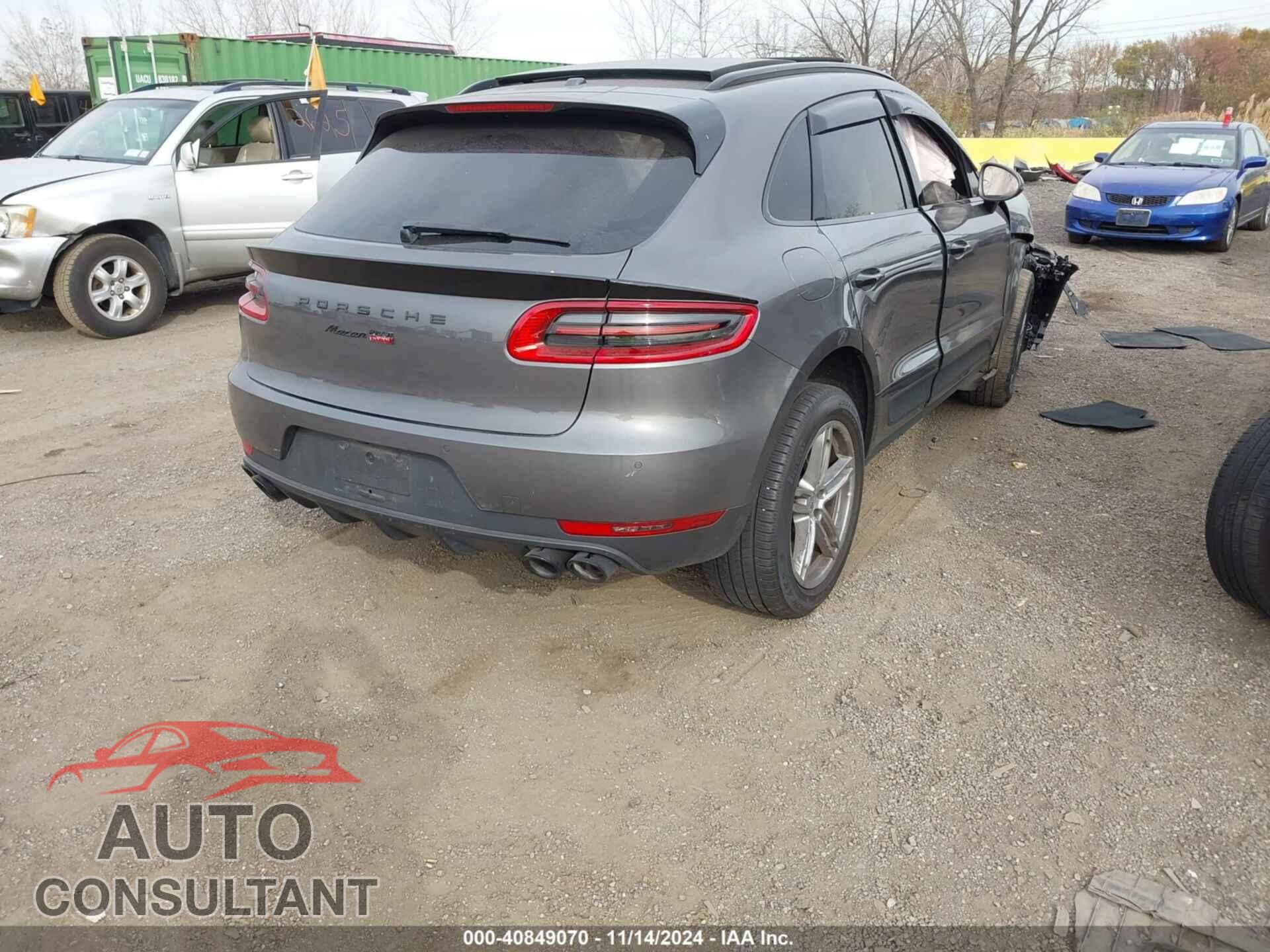 PORSCHE MACAN 2017 - WP1AA2A59HLB09217