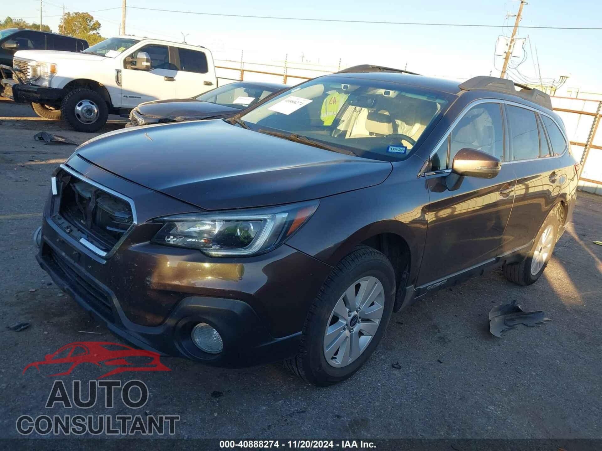 SUBARU OUTBACK 2019 - 4S4BSAFC5K3256836