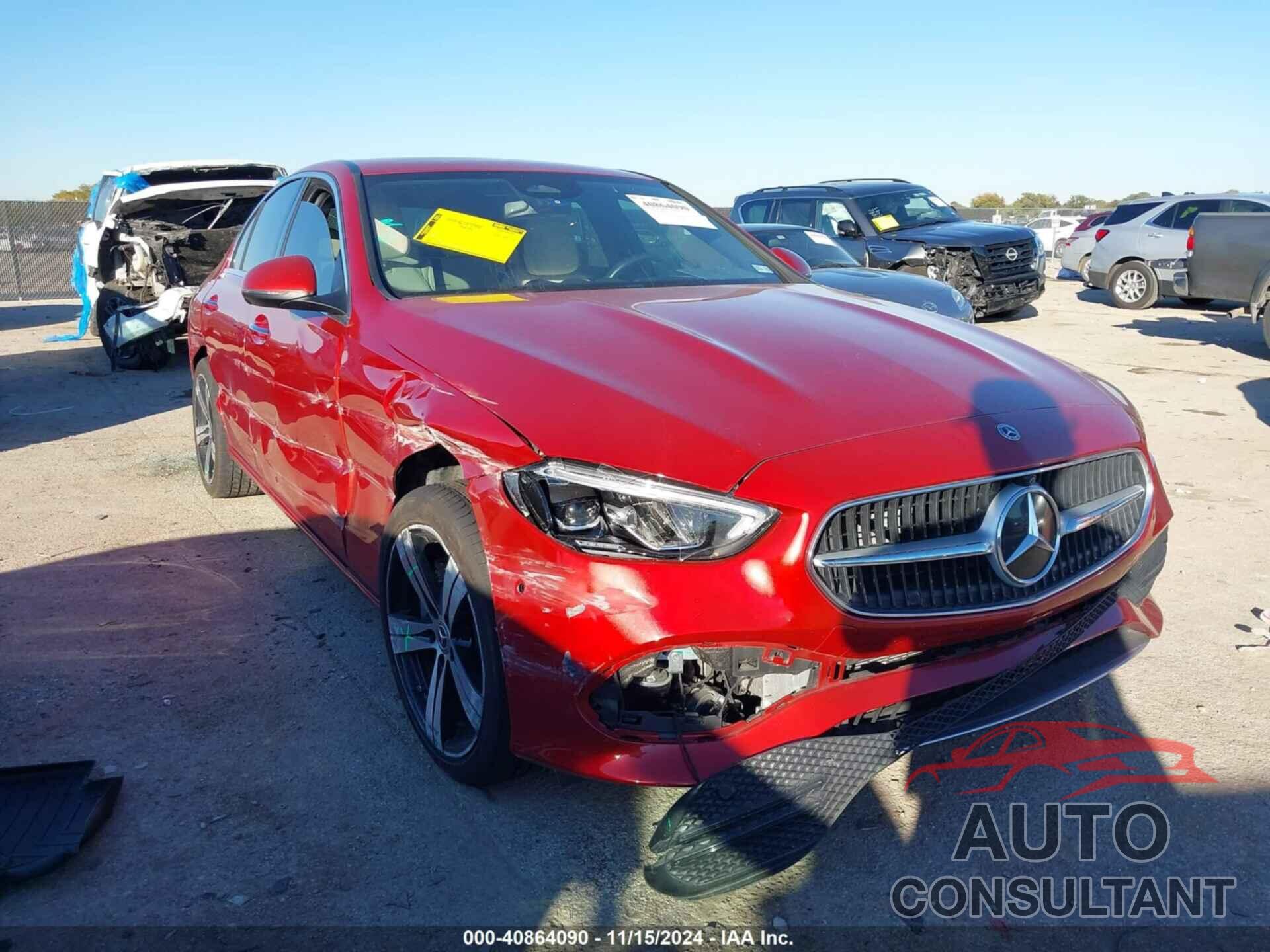MERCEDES-BENZ C 300 2023 - W1KAF4GB9PR091685