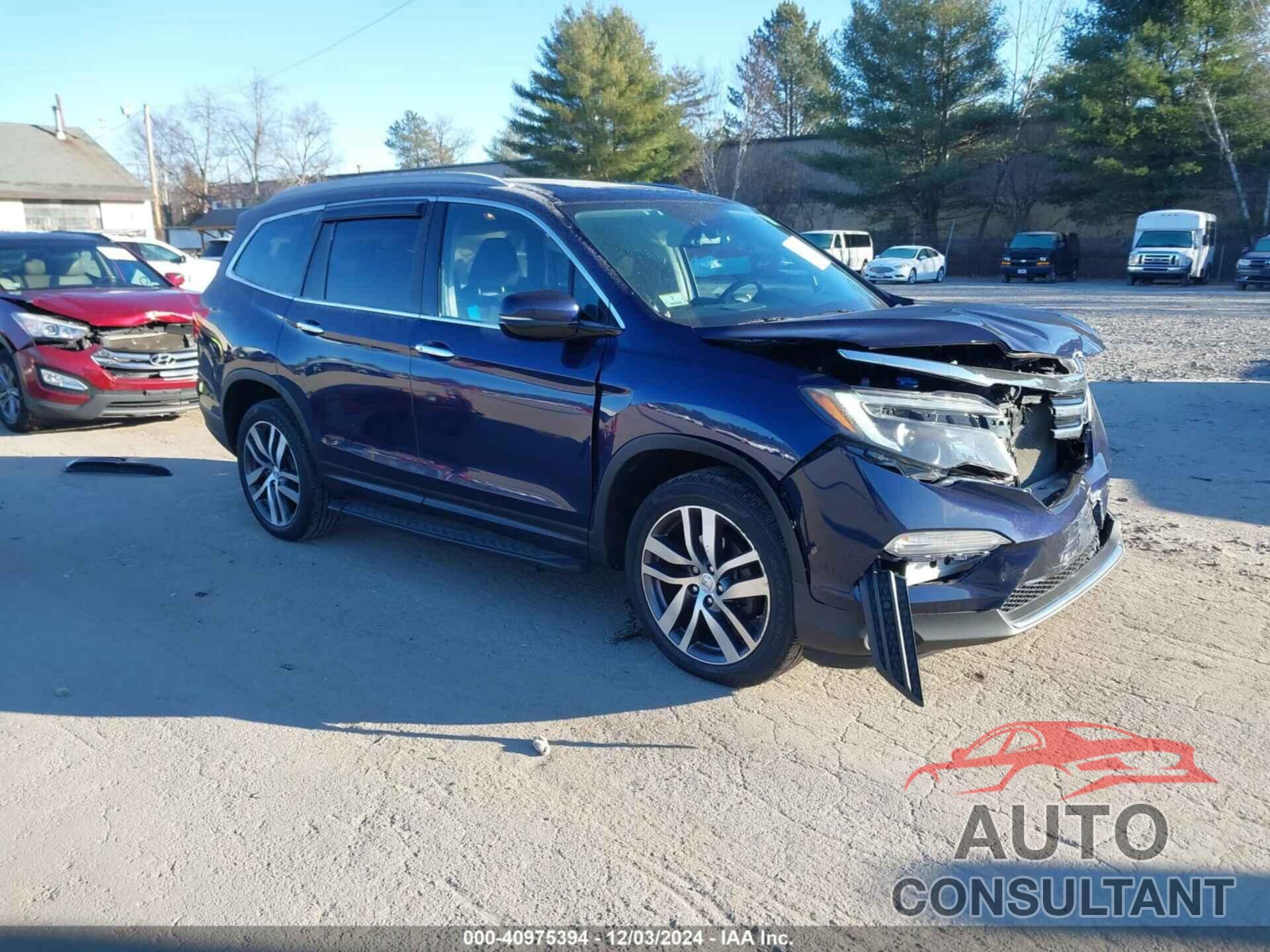 HONDA PILOT 2016 - 5FNYF6H07GB122259