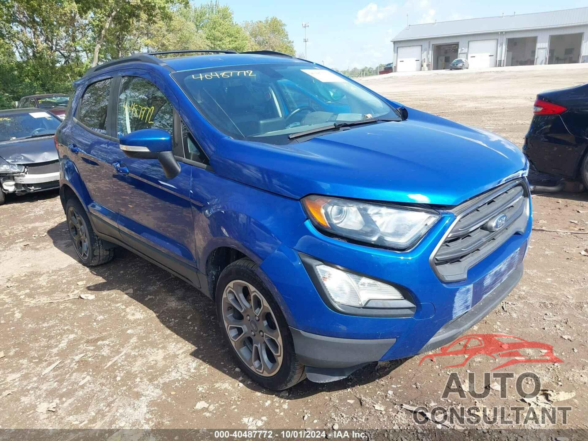 FORD ECOSPORT 2018 - MAJ6P1CL6JC191771