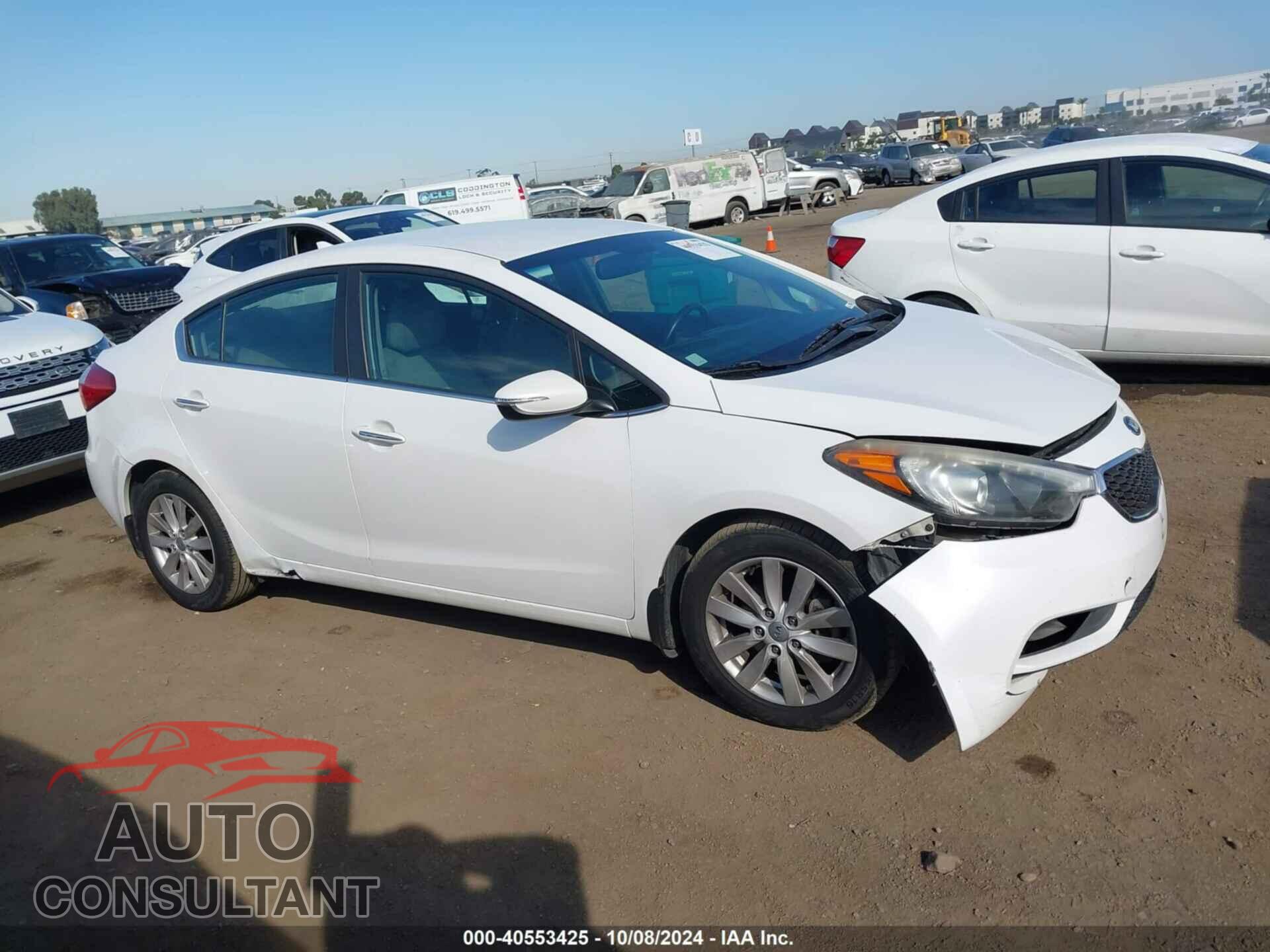 KIA FORTE 2014 - KNAFX4A88E5123196