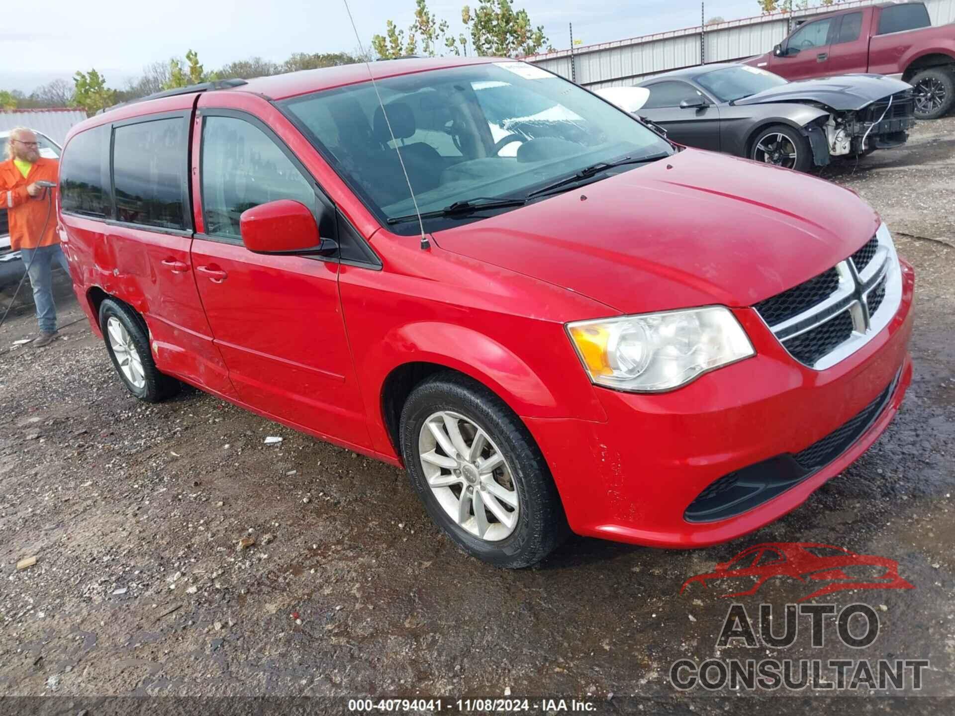 DODGE GRAND CARAVAN 2014 - 2C4RDGCG2ER172959