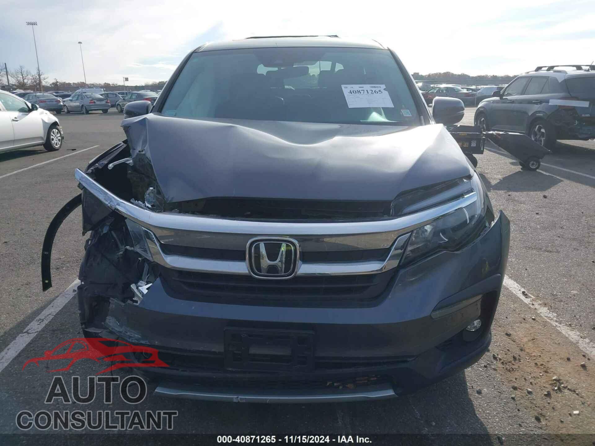 HONDA PILOT 2021 - 5FNYF6H52MB068683