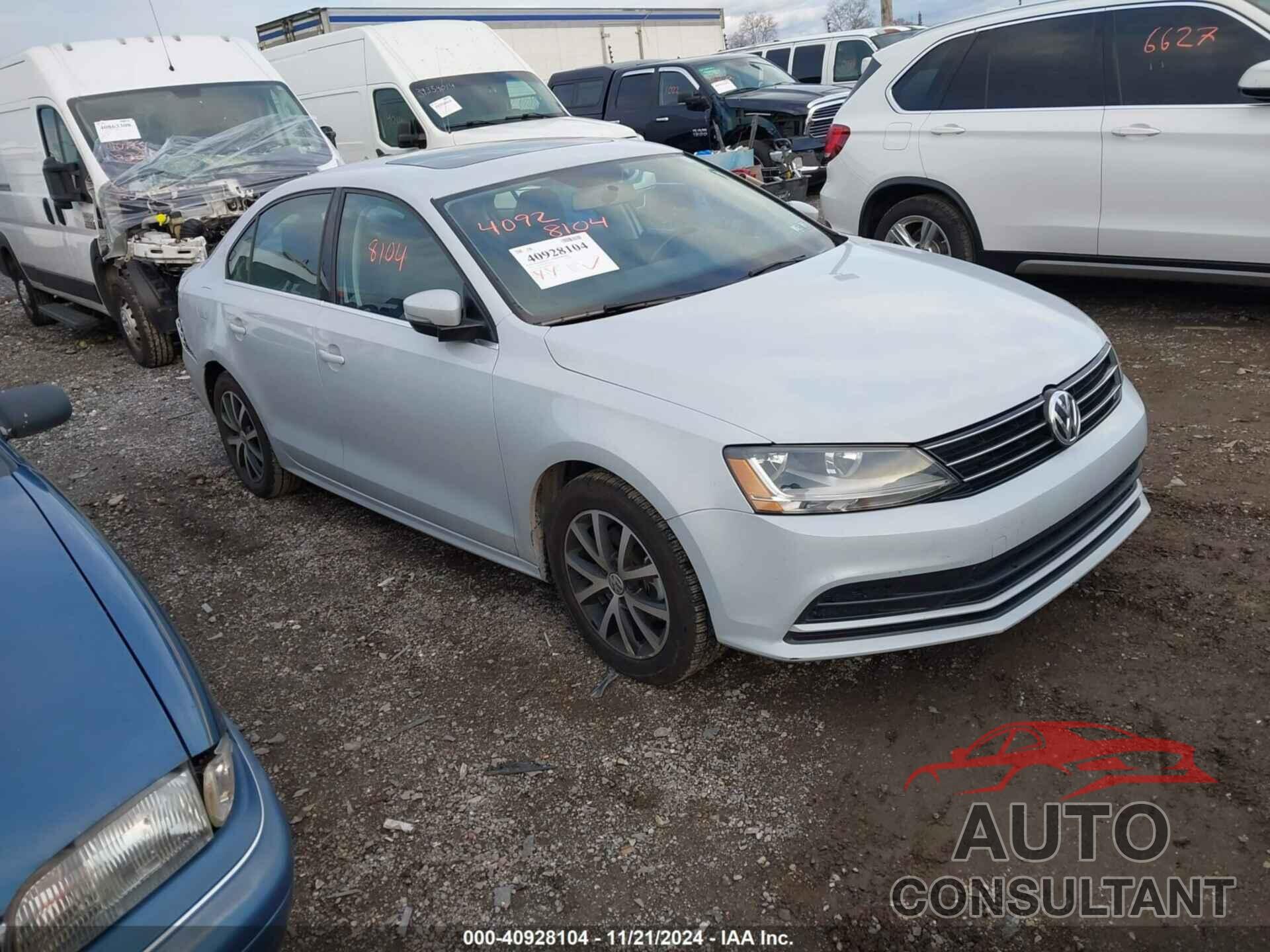 VOLKSWAGEN JETTA 2017 - 3VWDB7AJ3HM381845