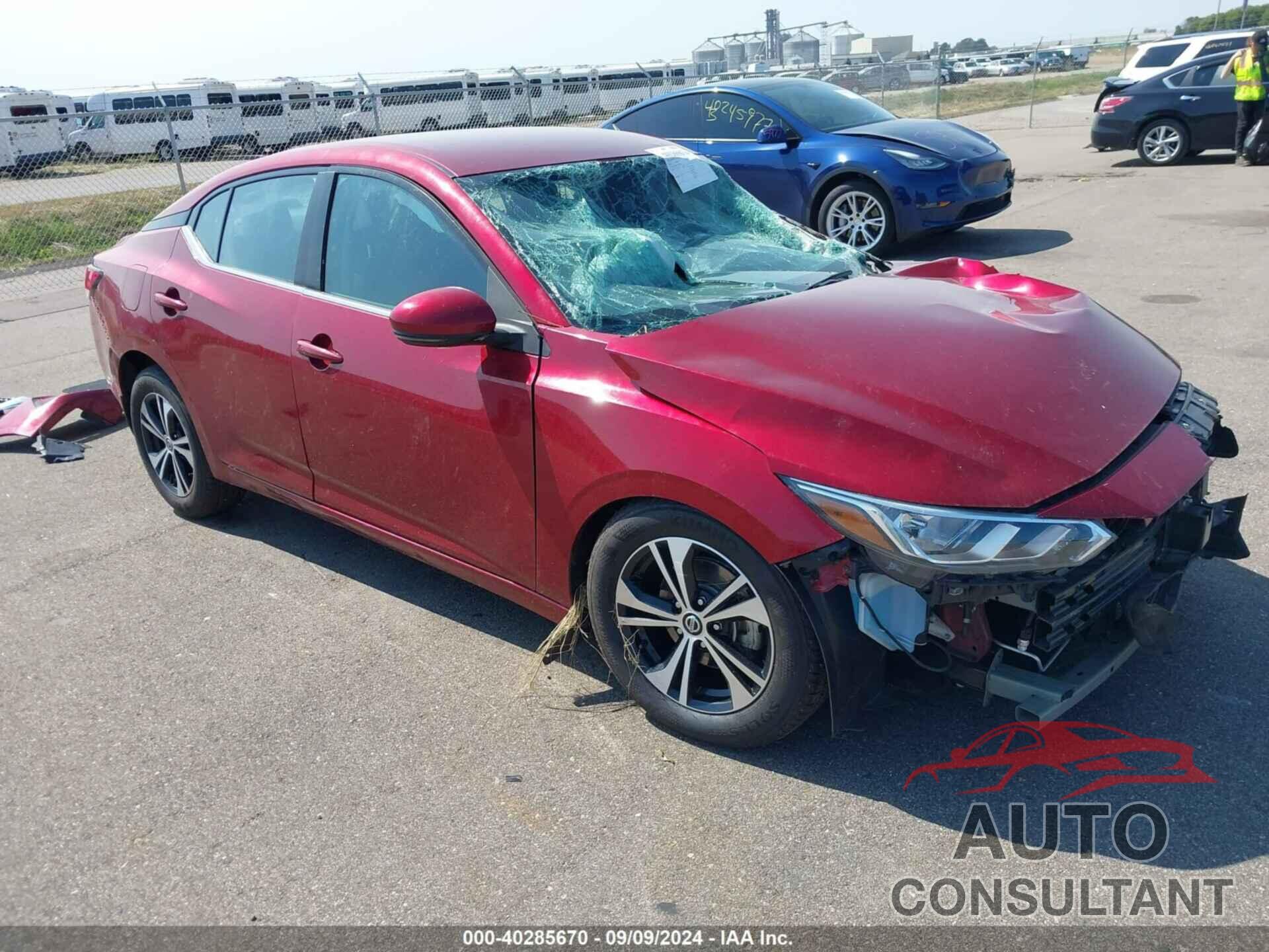 NISSAN SENTRA 2020 - 3N1AB8CV5LY310940