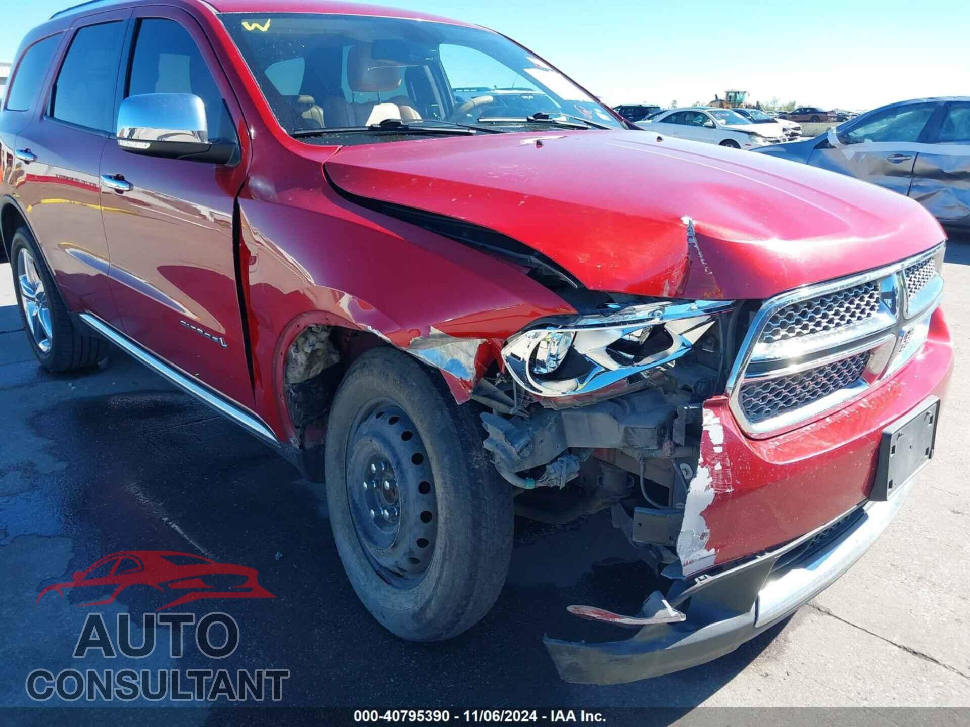 DODGE DURANGO 2011 - 1D4RD5GG9BC652938