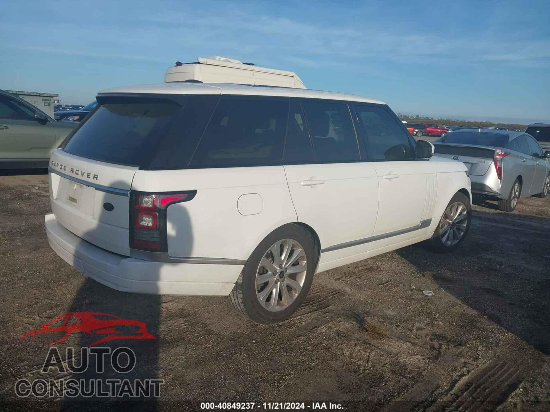 LAND ROVER RANGE ROVER 2013 - SALGS2DF2DA105019