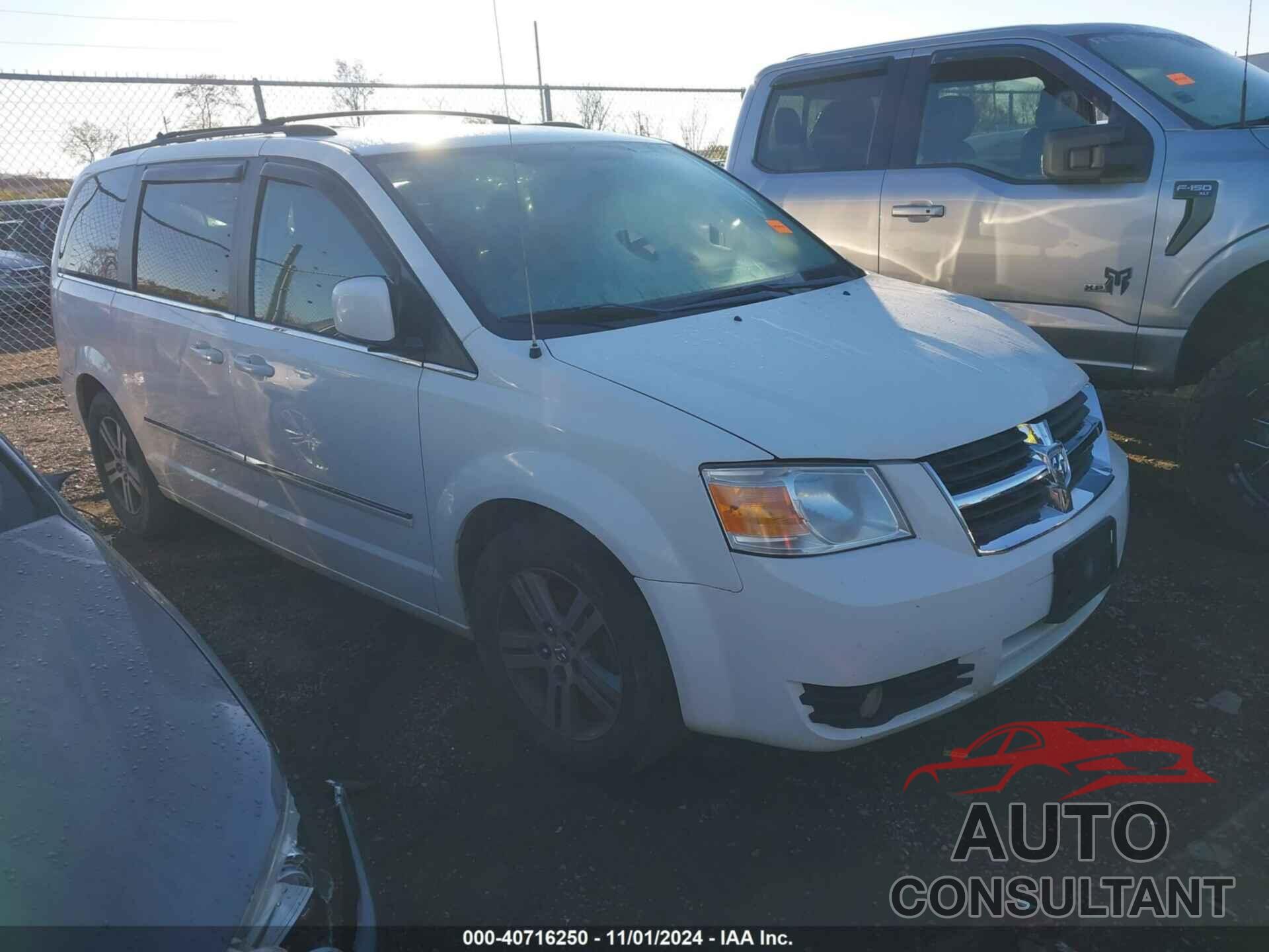 DODGE GRAND CARAVAN 2009 - 2D8HN54X89R607812