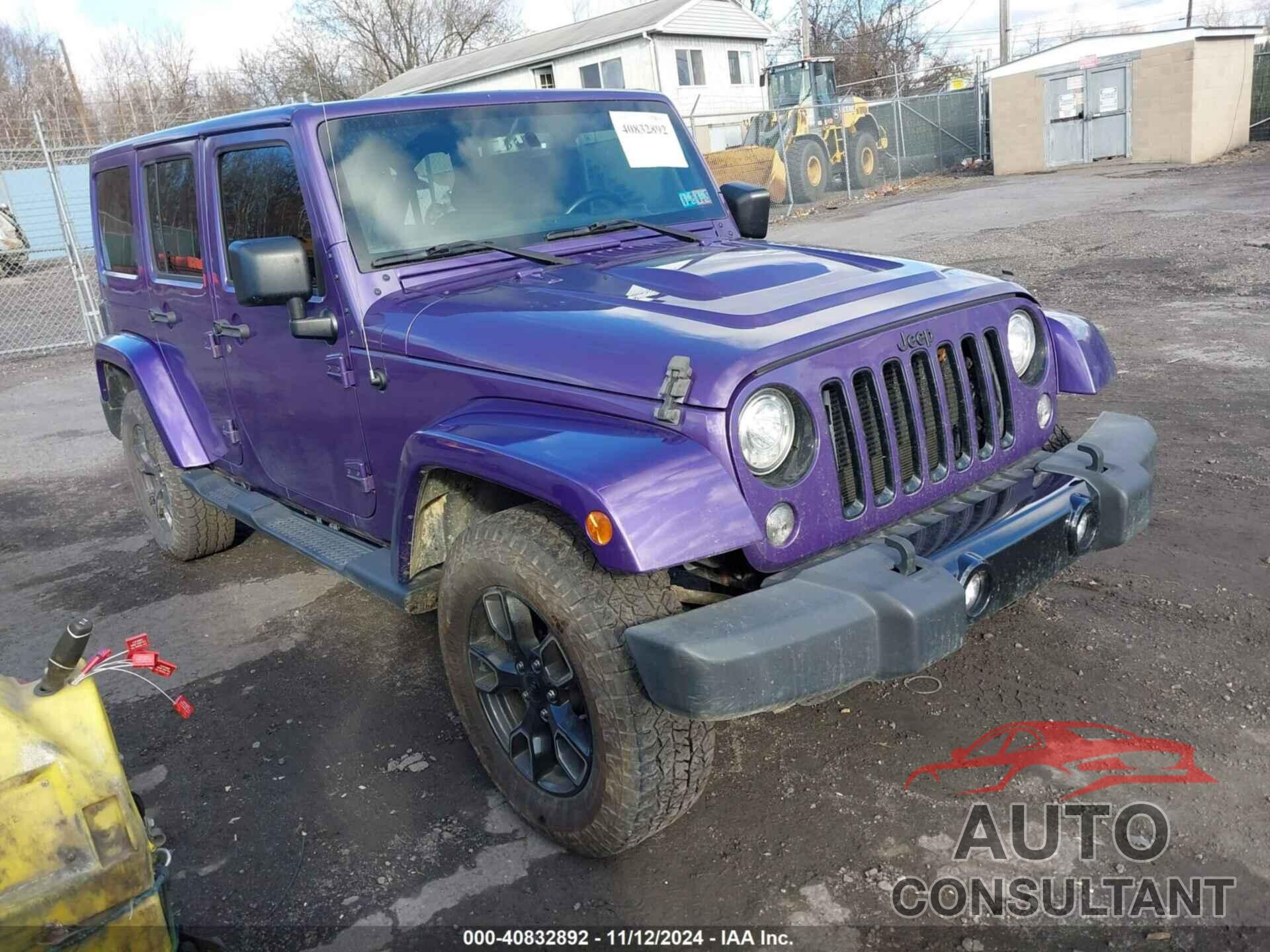 JEEP WRANGLER JK UNLIMITED 2018 - 1C4HJWEG7JL883734