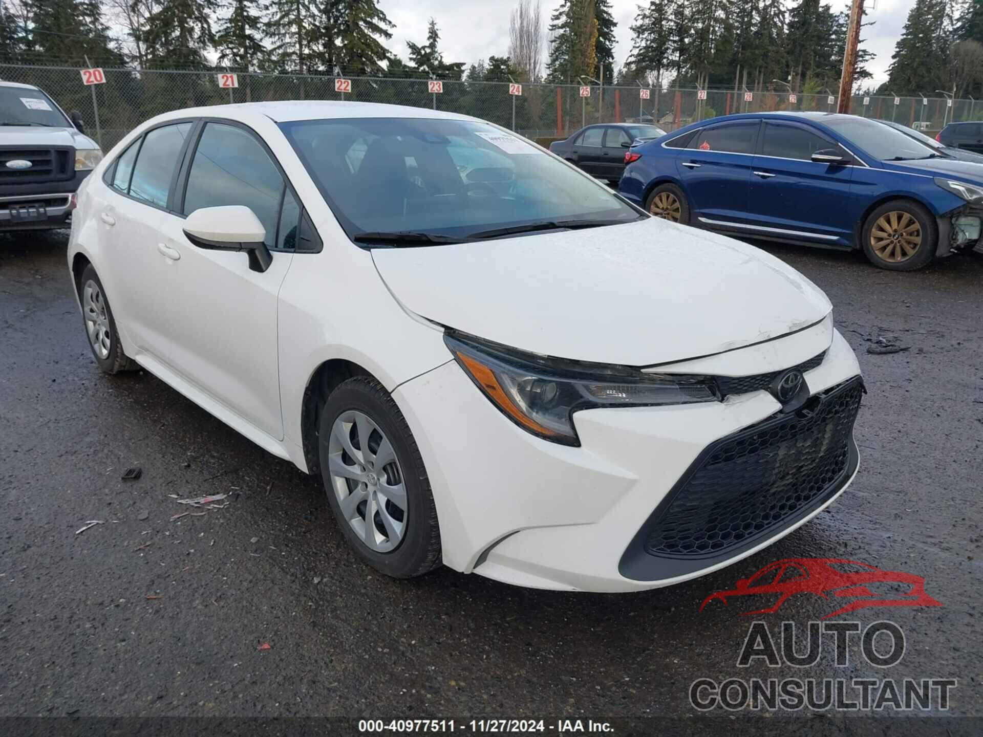 TOYOTA COROLLA 2021 - 5YFEPMAE5MP258335