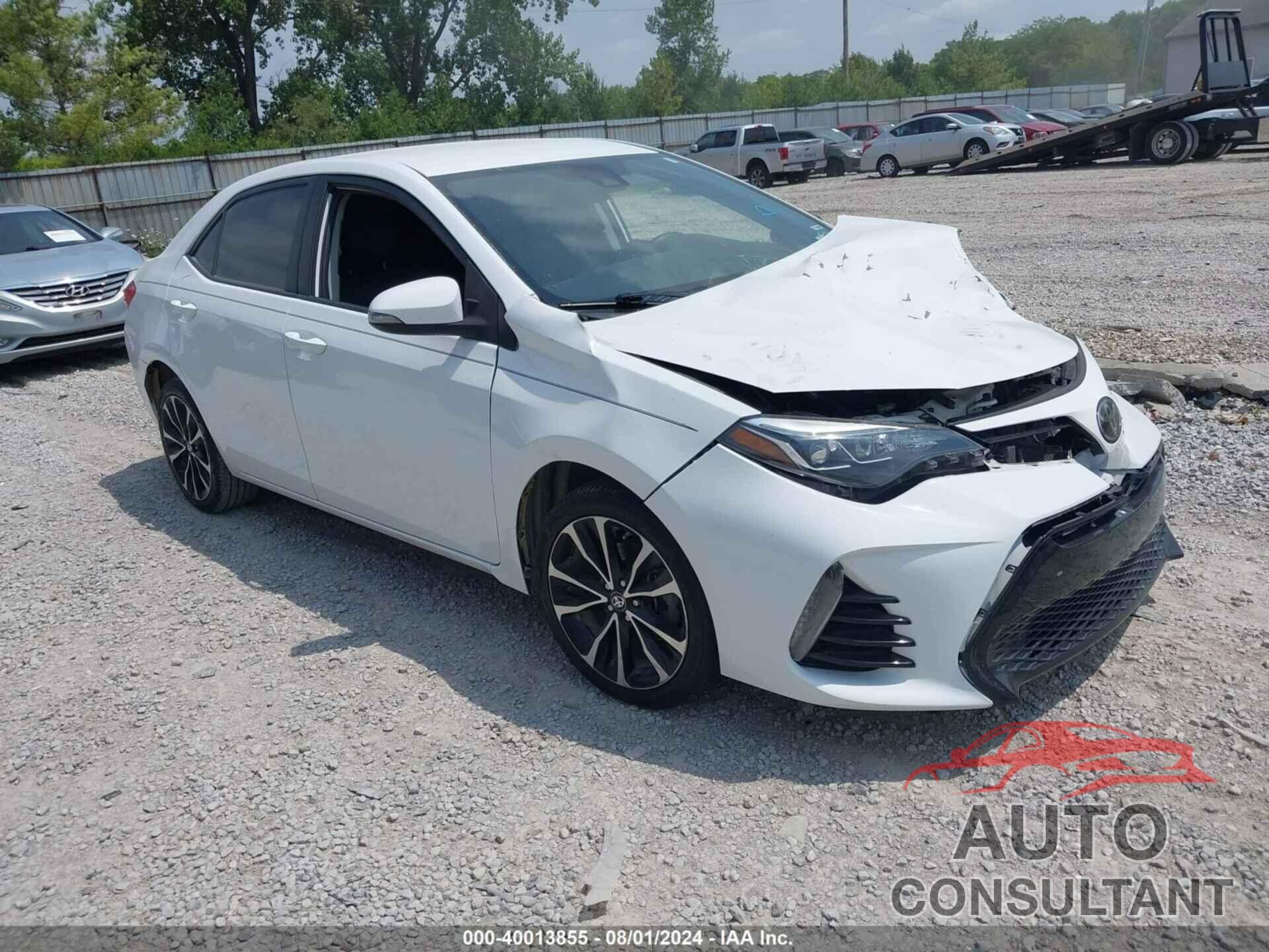 TOYOTA COROLLA 2018 - 5YFBURHE3JP834921