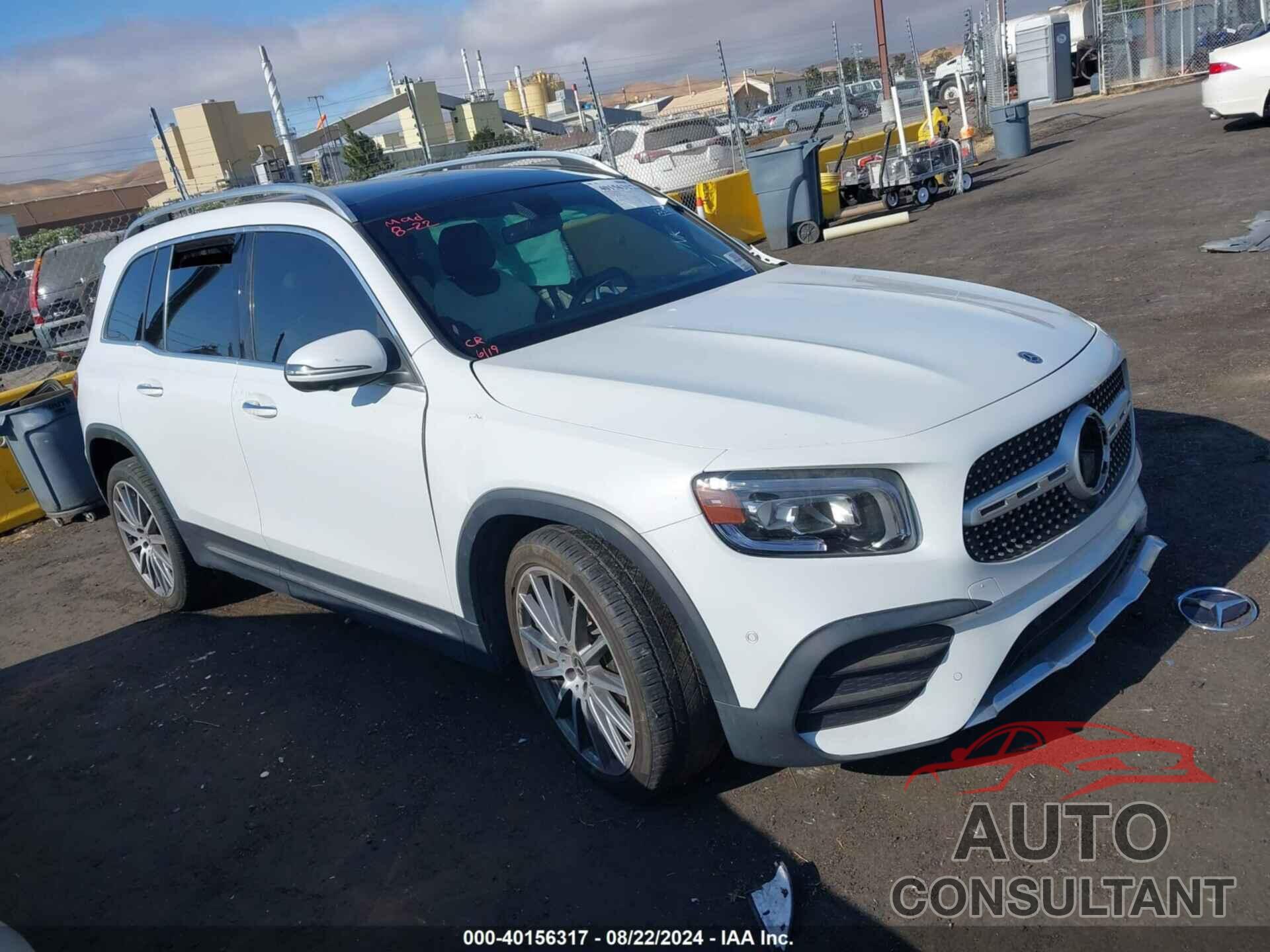 MERCEDES-BENZ GLB 250 2020 - W1N4M4GB4LW034148