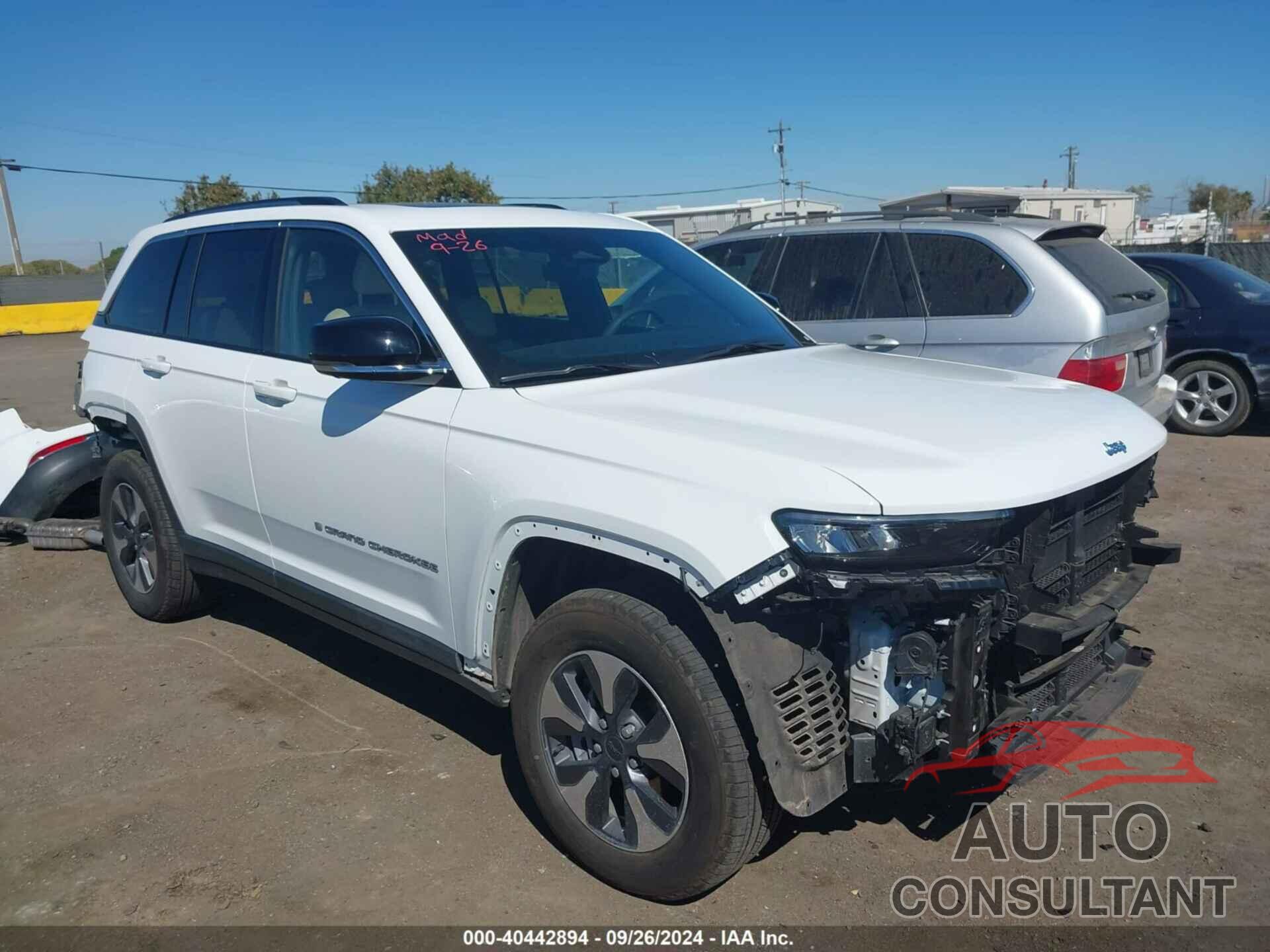 JEEP GRAND CHEROKEE 4XE 2022 - 1C4RJYB64N8757190