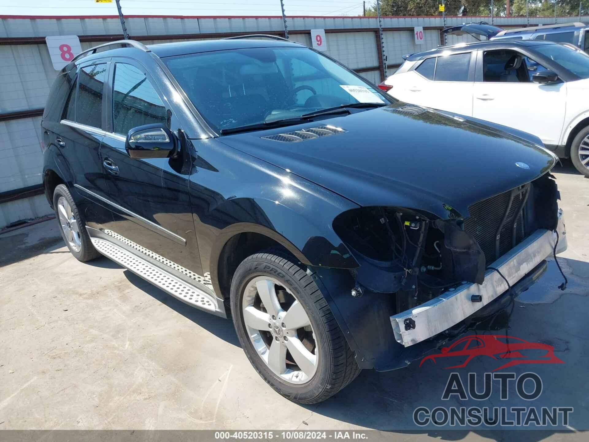 MERCEDES-BENZ ML 350 2010 - 4JGBB8GB1AA545169