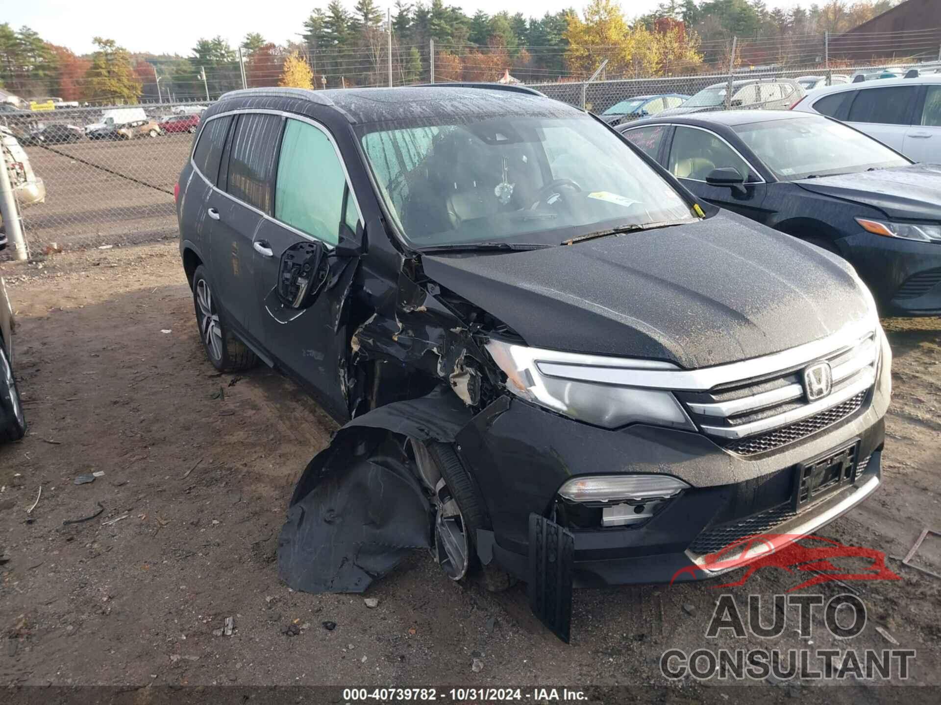 HONDA PILOT 2017 - 5FNYF6H05HB037292