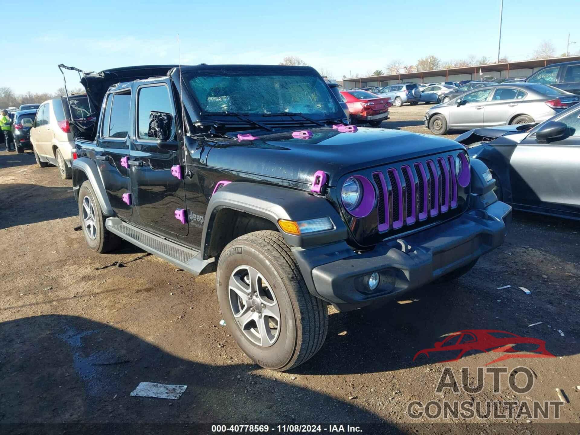 JEEP WRANGLER UNLIMITED 2022 - 1C4HJXDG3NW176416