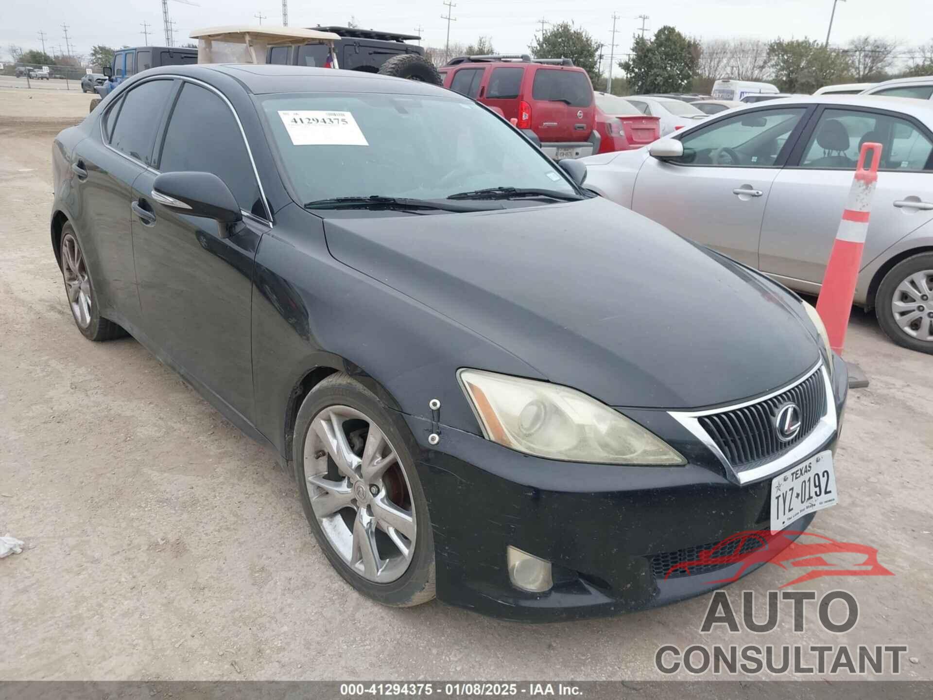LEXUS IS 250 2009 - JTHBK262X95097178