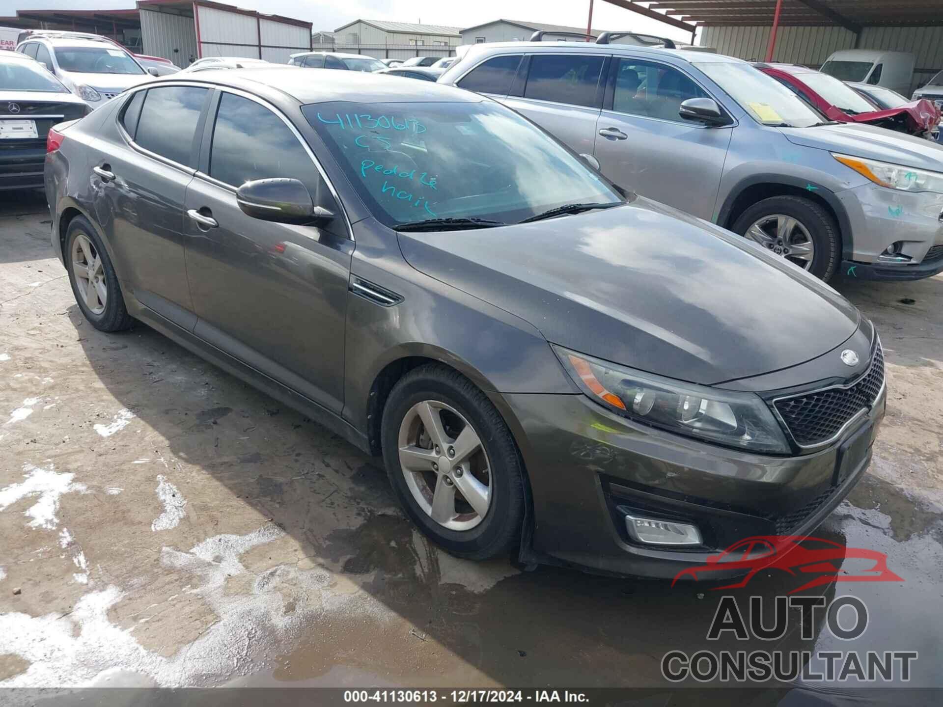 KIA OPTIMA 2014 - 5XXGM4A76EG321391