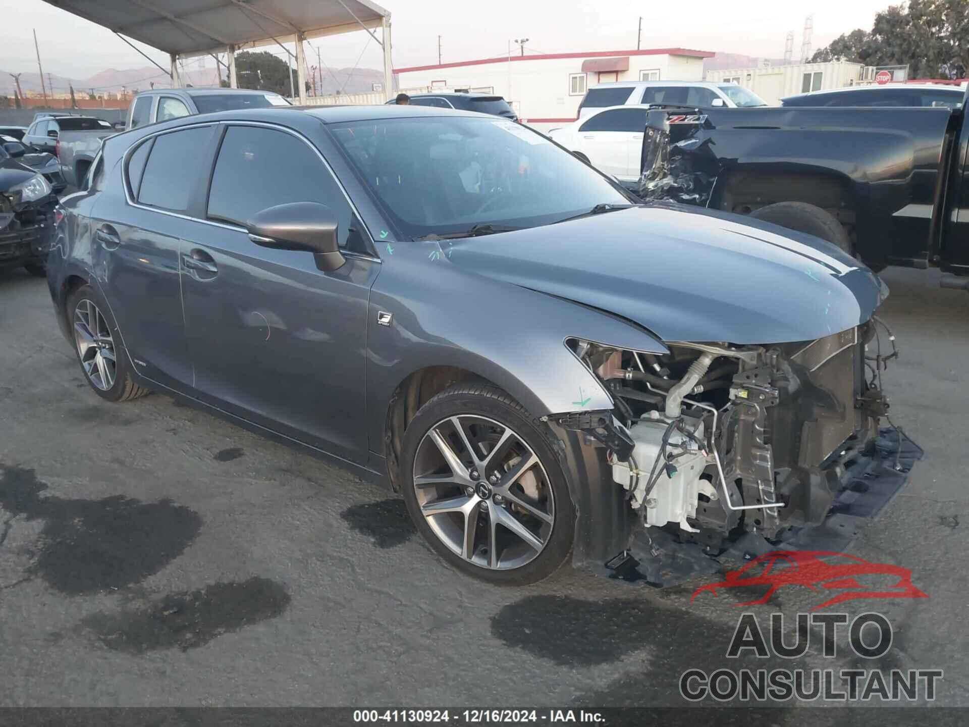 LEXUS CT 200H 2014 - JTHKD5BH0E2188753