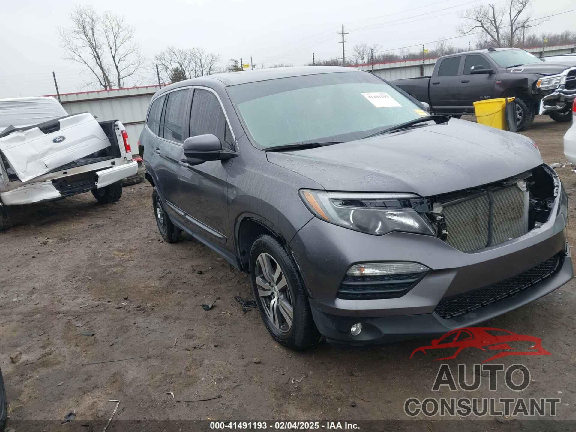 HONDA PILOT 2017 - 5FNYF6H55HB063063