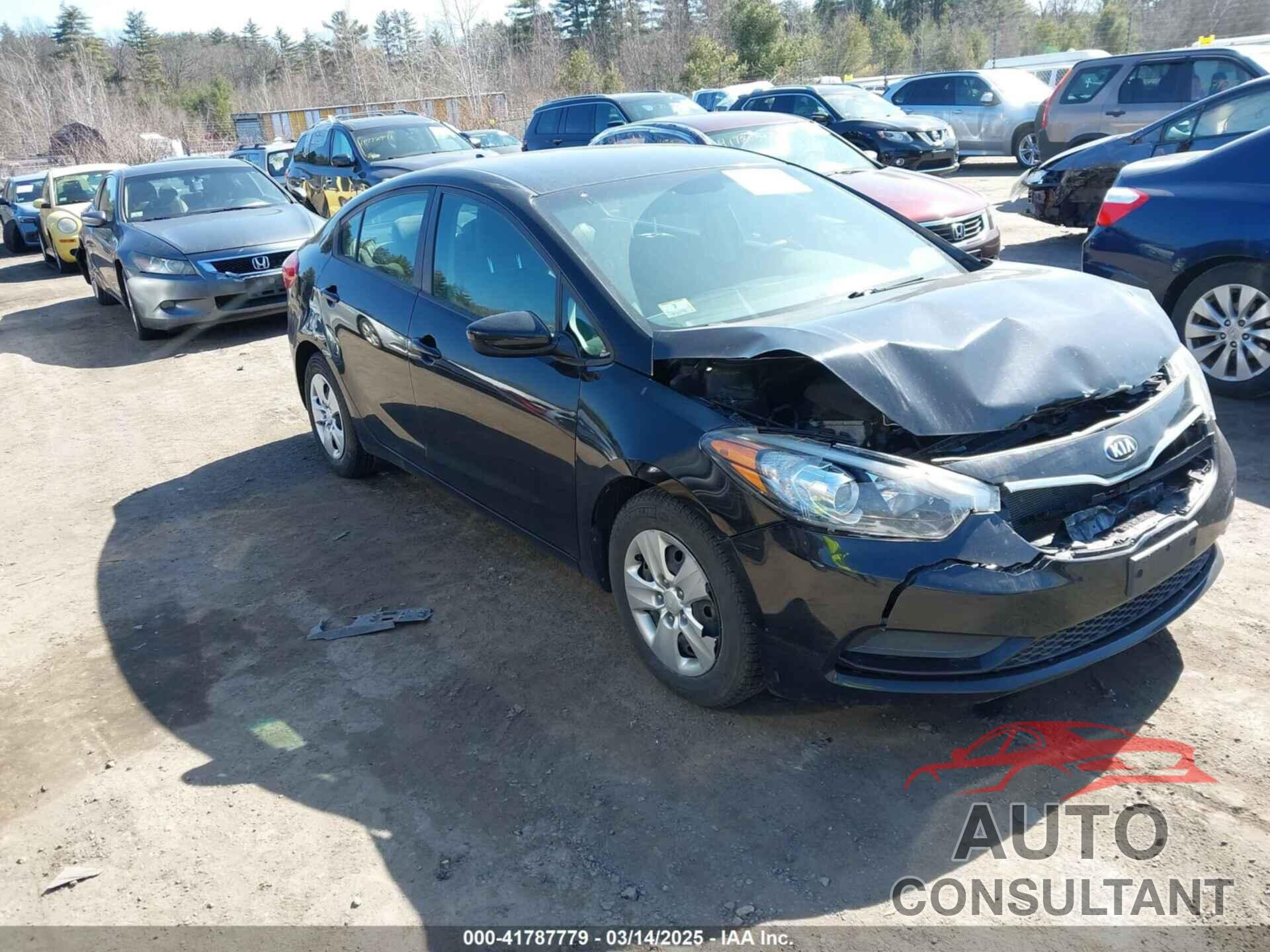 KIA FORTE 2015 - KNAFK4A69F5407015