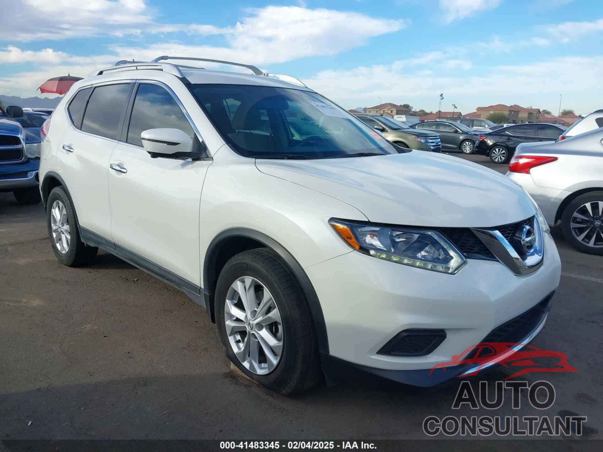 NISSAN ROGUE 2016 - KNMAT2MT1GP705712