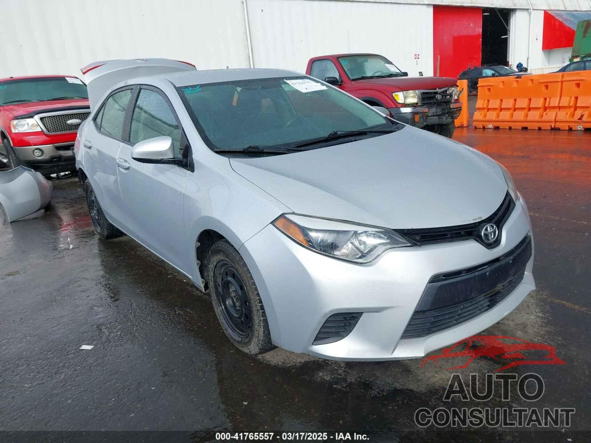 TOYOTA COROLLA 2014 - 2T1BURHE1EC184606