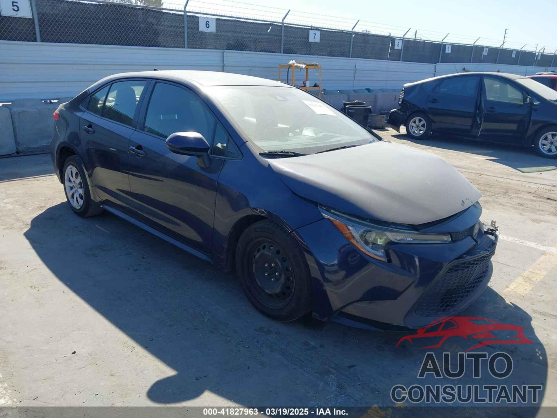 TOYOTA COROLLA 2020 - JTDEPRAE4LJ093104