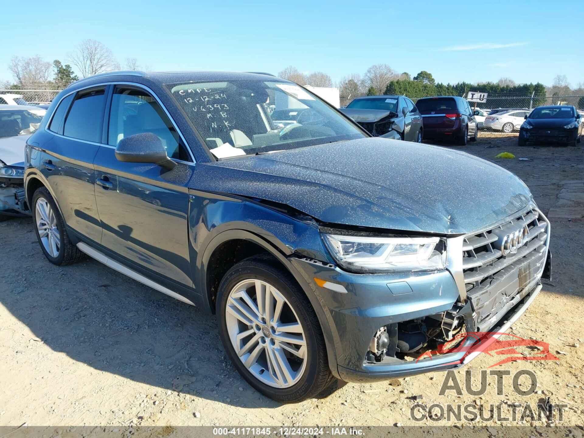 AUDI Q5 2018 - WA1CNAFY9J2126343