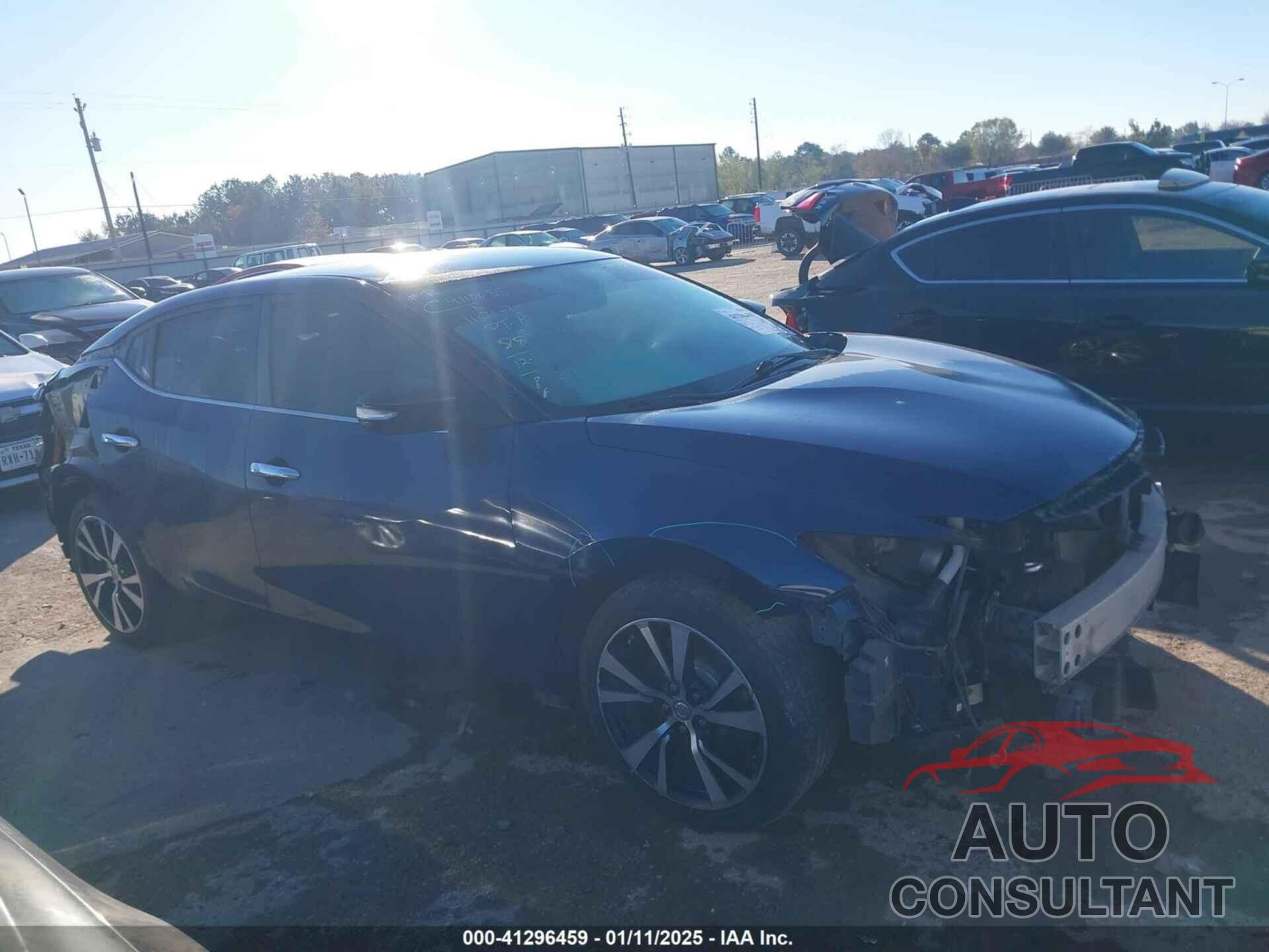 NISSAN MAXIMA 2018 - 1N4AA6AP3JC361048