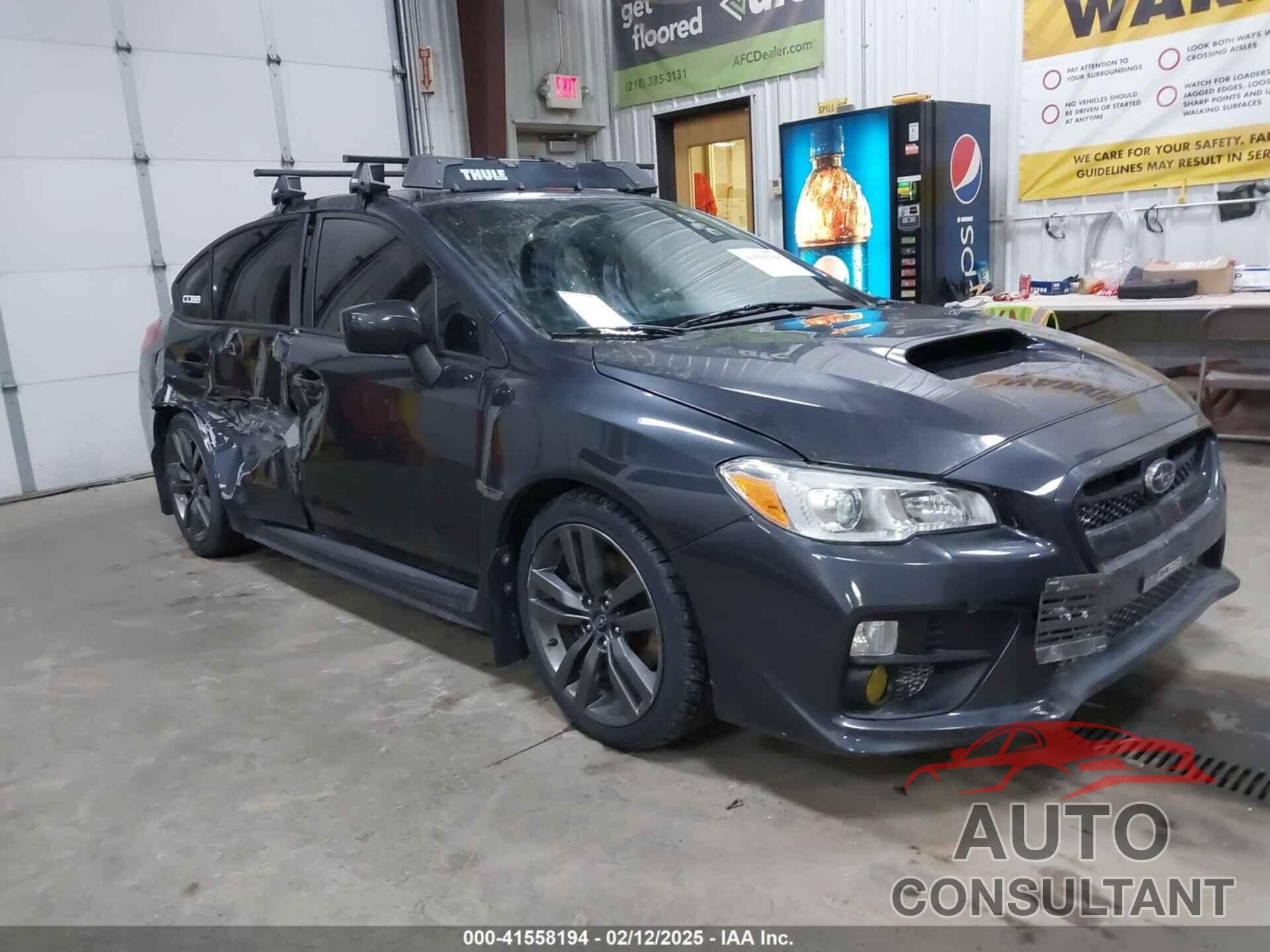 SUBARU WRX 2016 - JF1VA1E69G8801517