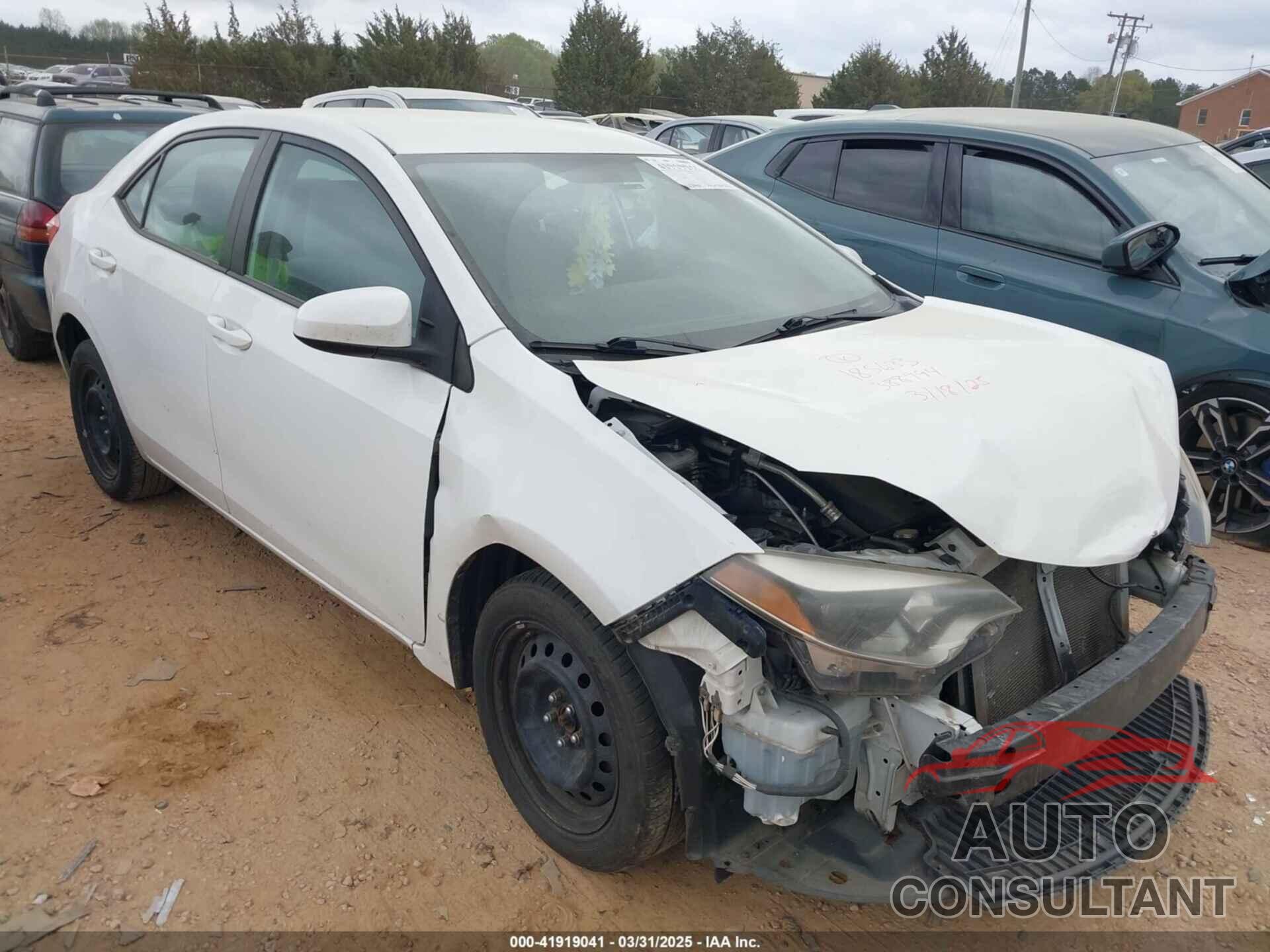 TOYOTA COROLLA 2014 - 2T1BURHE9EC185633