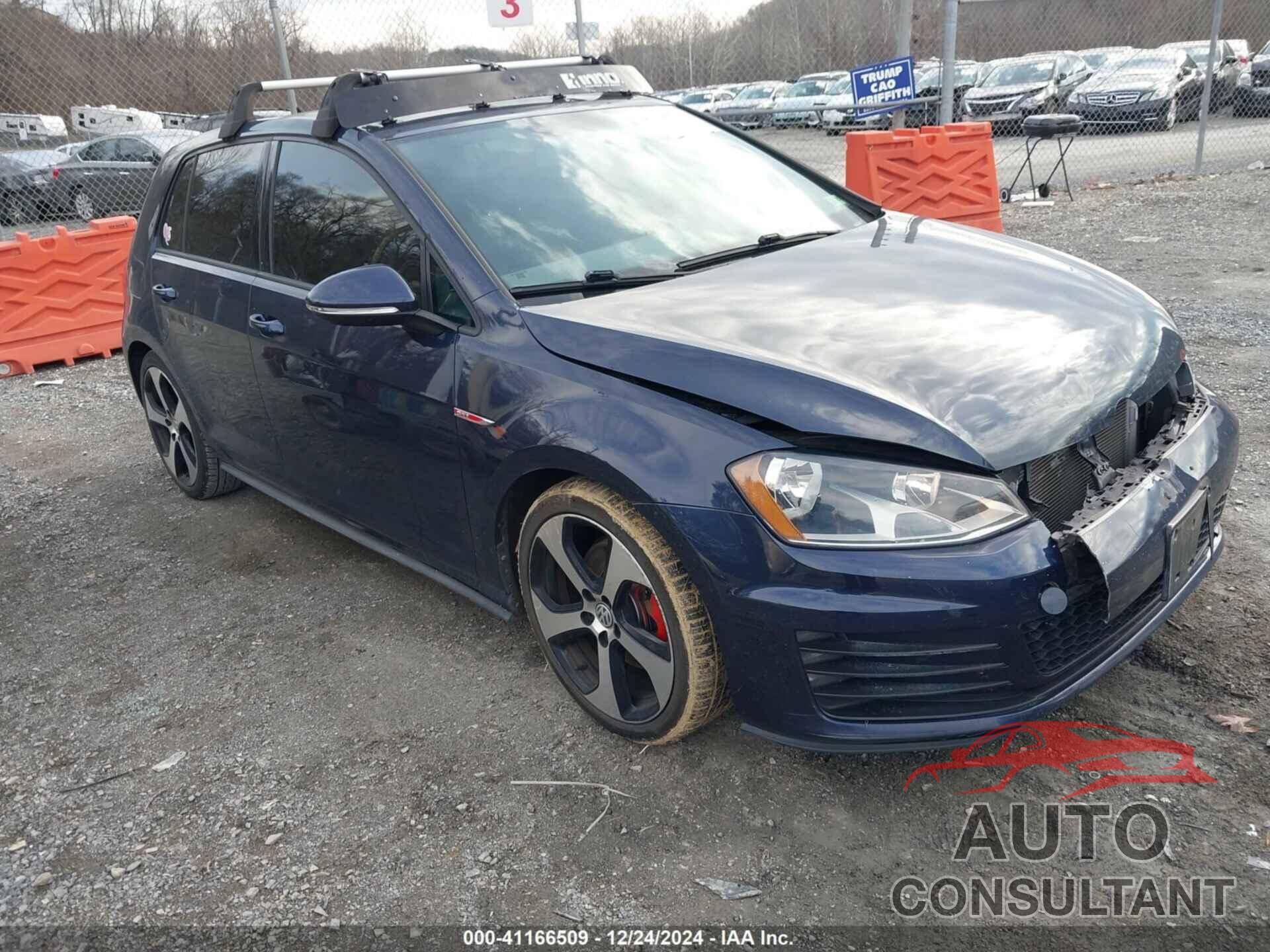 VOLKSWAGEN GOLF GTI 2016 - 3VW5T7AU8GM066985