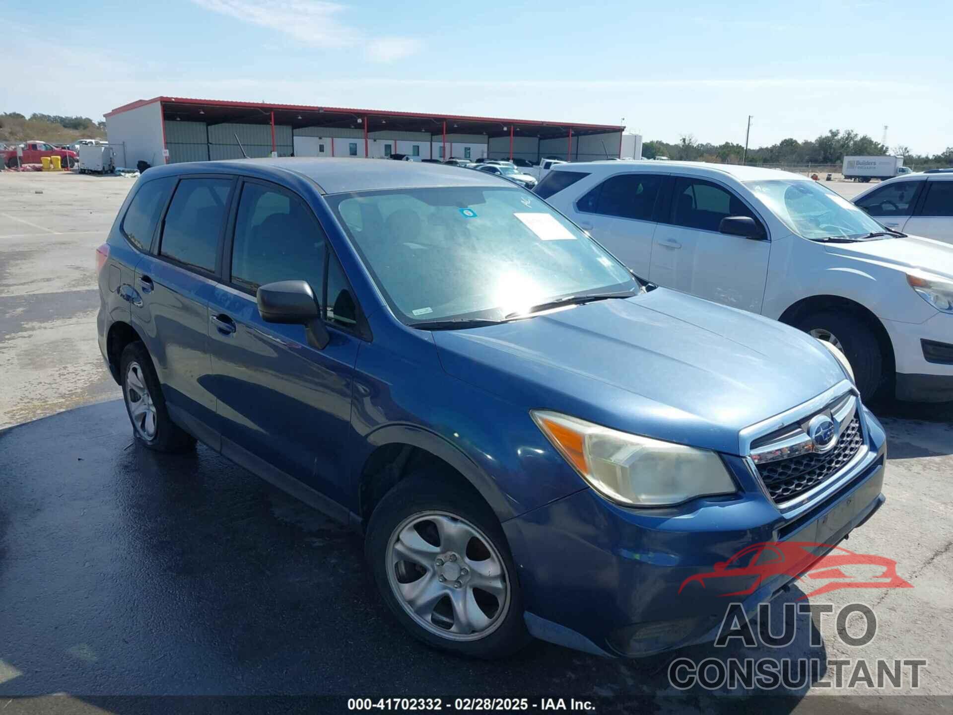 SUBARU FORESTER 2014 - JF2SJAAC8EH465429