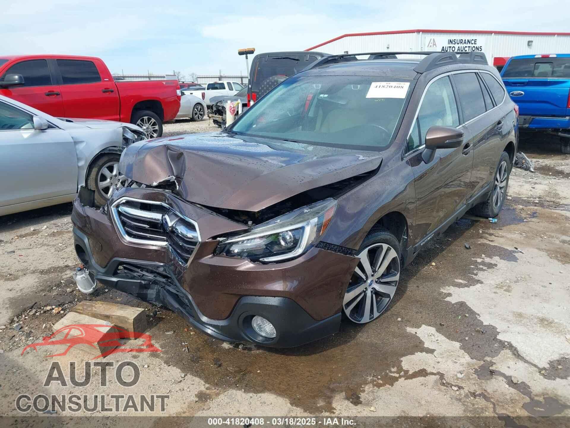 SUBARU OUTBACK 2019 - 4S4BSANC7K3249727