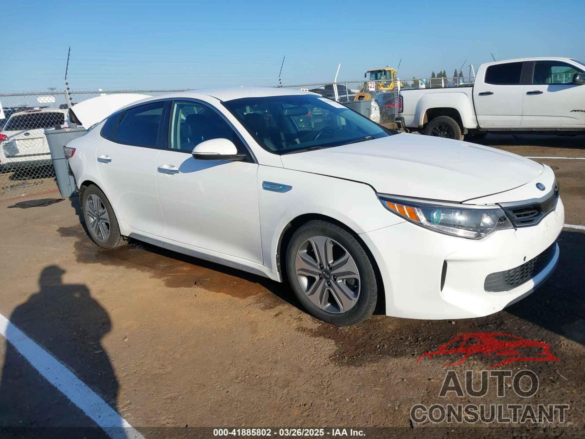 KIA OPTIMA HYBRID 2017 - KNAGU4LE8H5017318