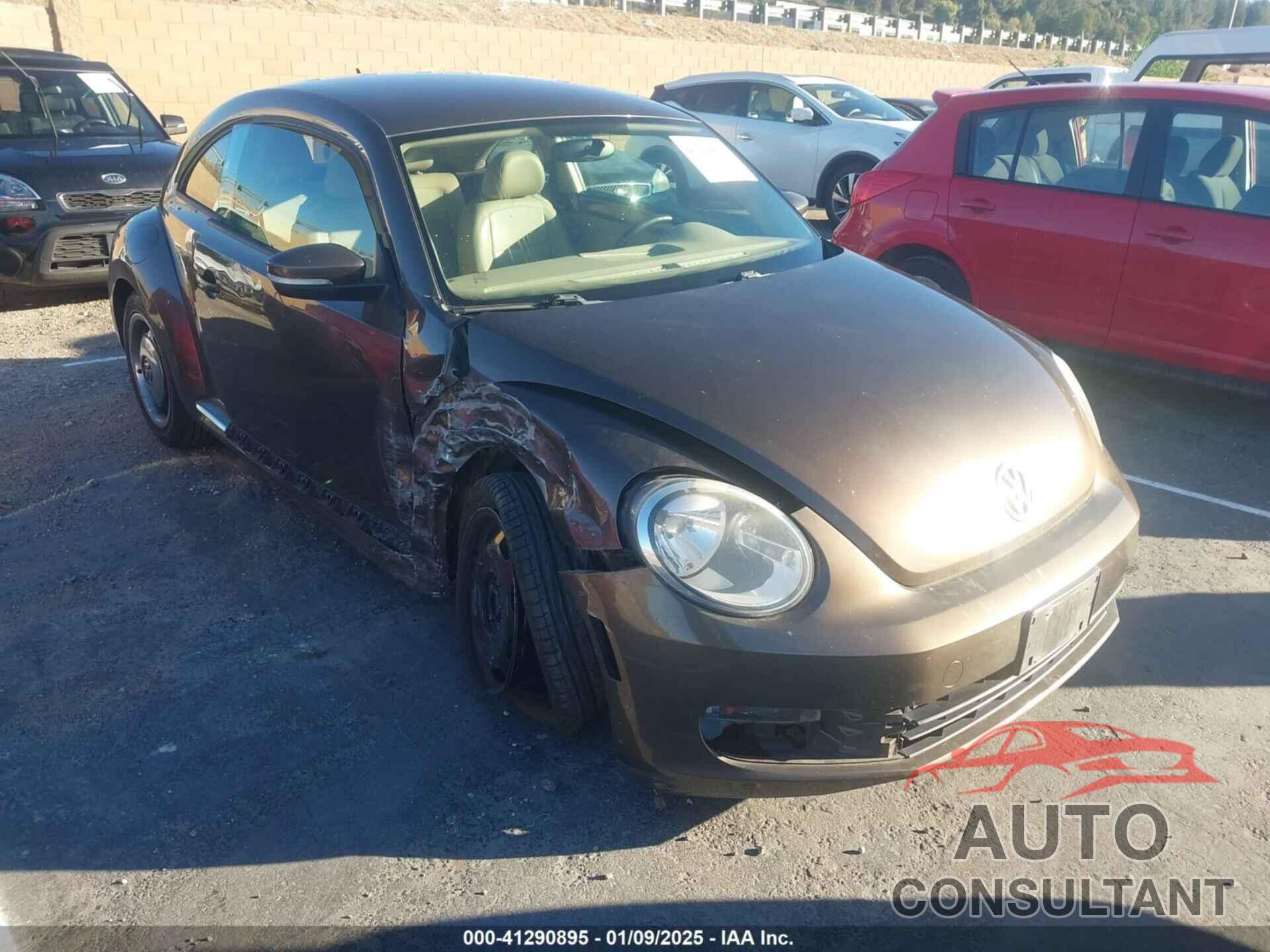 VOLKSWAGEN BEETLE 2013 - 3VWJP7AT4DM613997