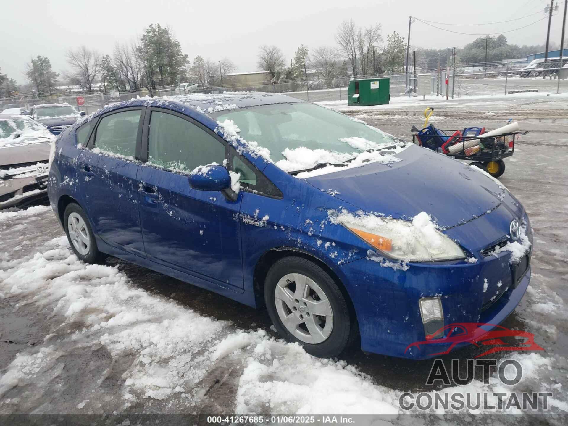 TOYOTA PRIUS 2011 - JTDKN3DU2B0248844