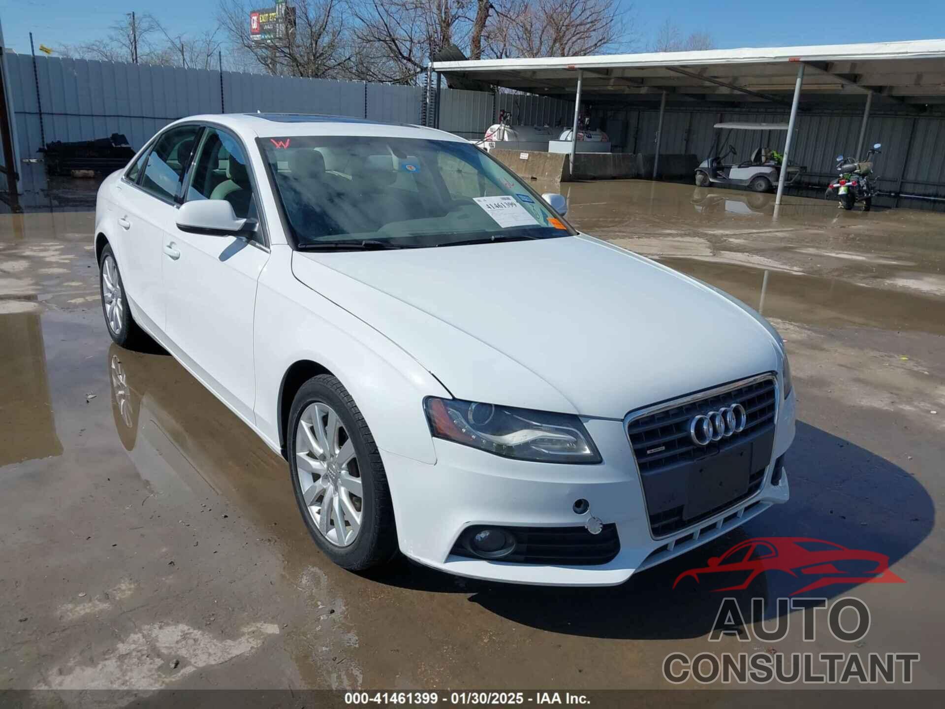 AUDI A4 2012 - WAUDFAFL3CN014809
