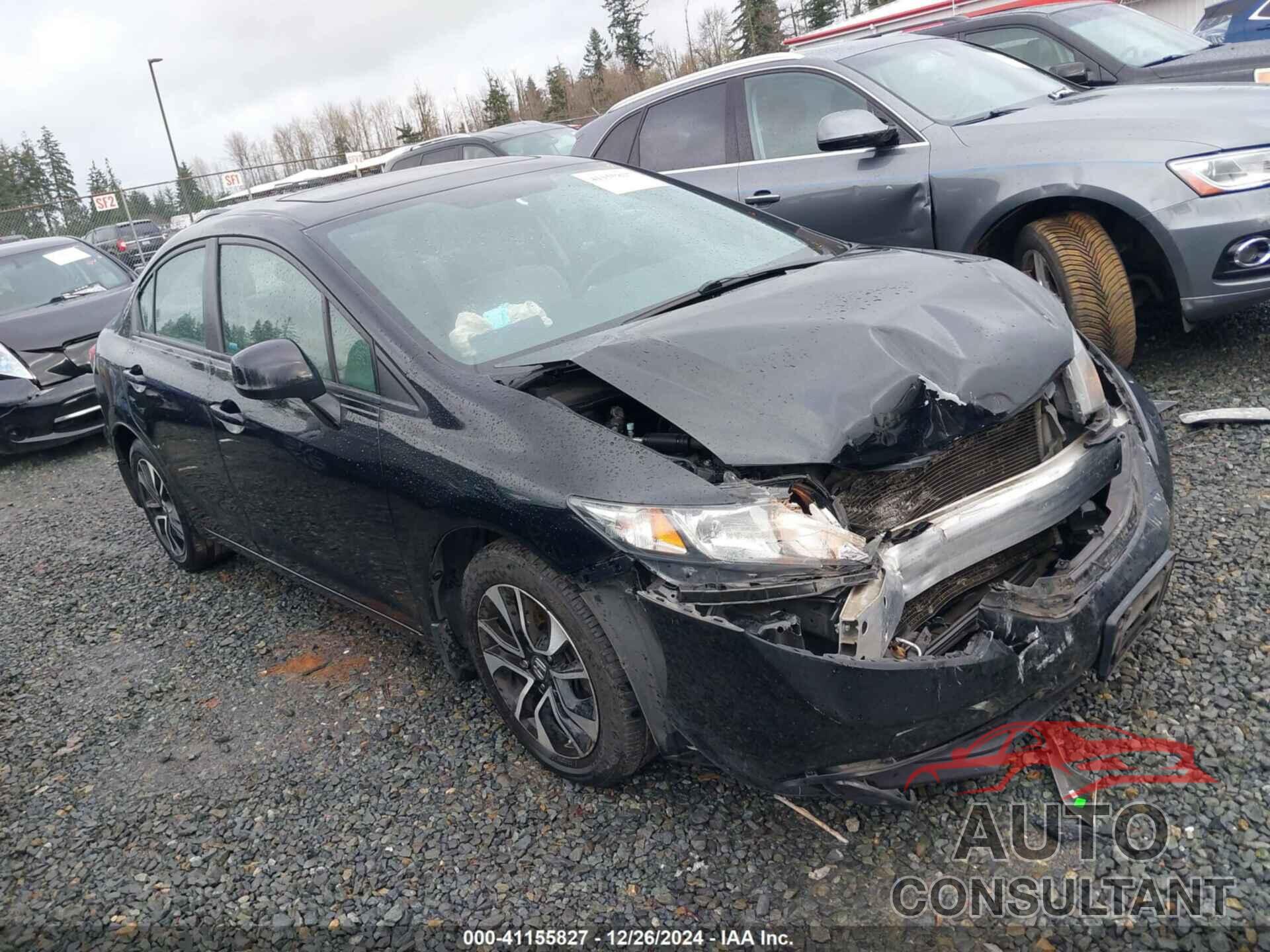 HONDA CIVIC 2013 - 19XFB2F94DE204464